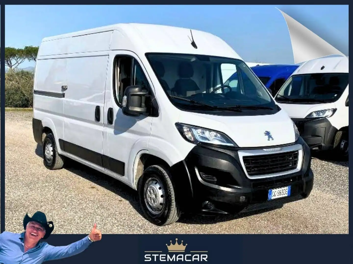 Peugeot Boxer 330 2.2 bluehdi 140cv S&S L2H2 +iva Wit - 1