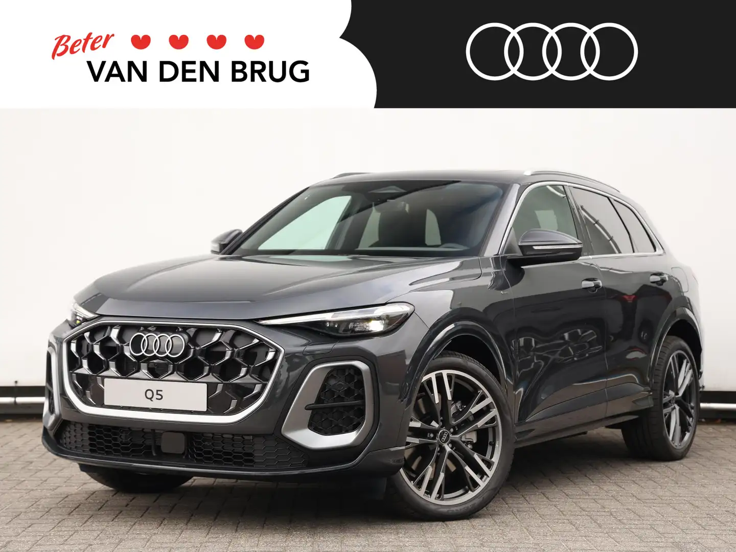 Audi Q5 S edition 2.0 TFSI e 220 kW / 299 PK SUV | Pano | Grijs - 1