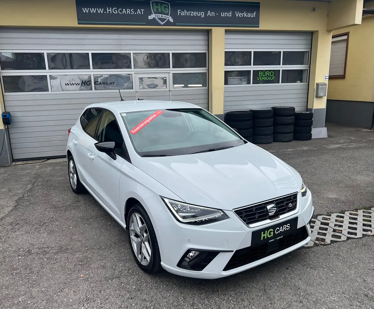 SEAT Ibiza FR 1,0TGI*LED*Ambiente*ACC*Keyless*nur 36.000KM* Weiß - 1