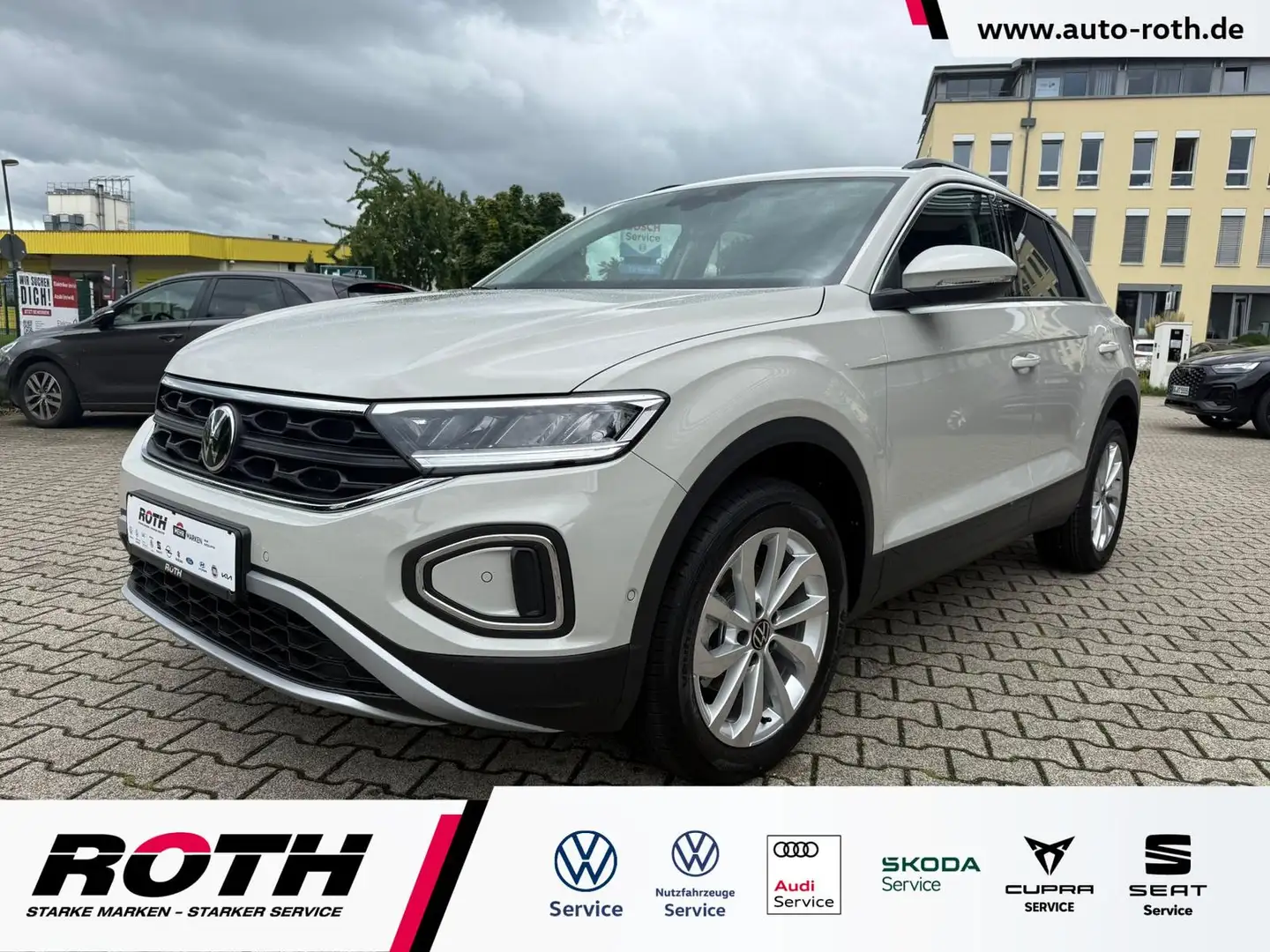 Volkswagen T-Roc 1.0 TSI Limited *LED*ACC*Kamera*AHK*Alu* Grijs - 1