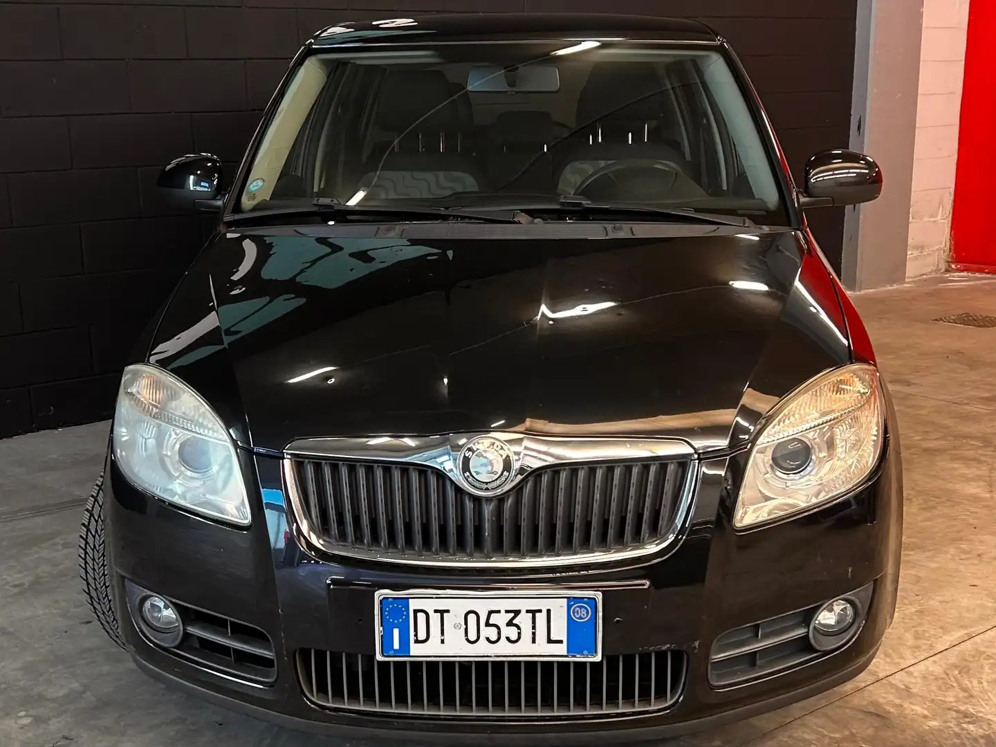 Skoda Fabia Fabia II 2007 Berlina 1.2 Style 70cv Zwart - 2