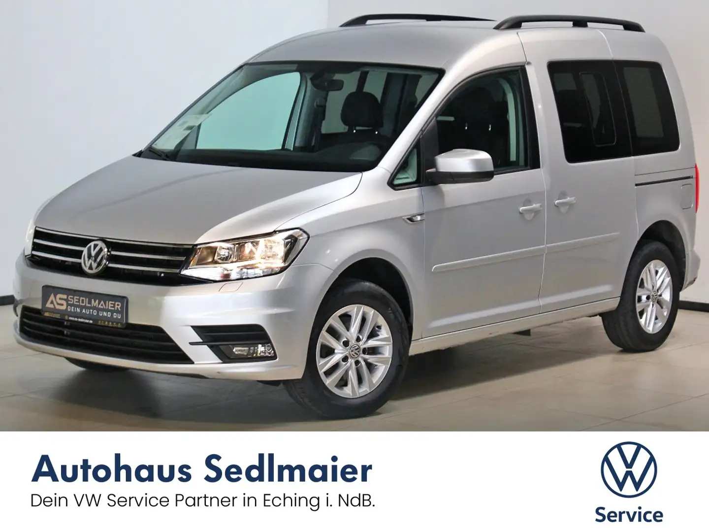 Volkswagen Caddy 2.0 TDI Comfortline Stand+SHZ|NAV|Temp|PDC Zilver - 2