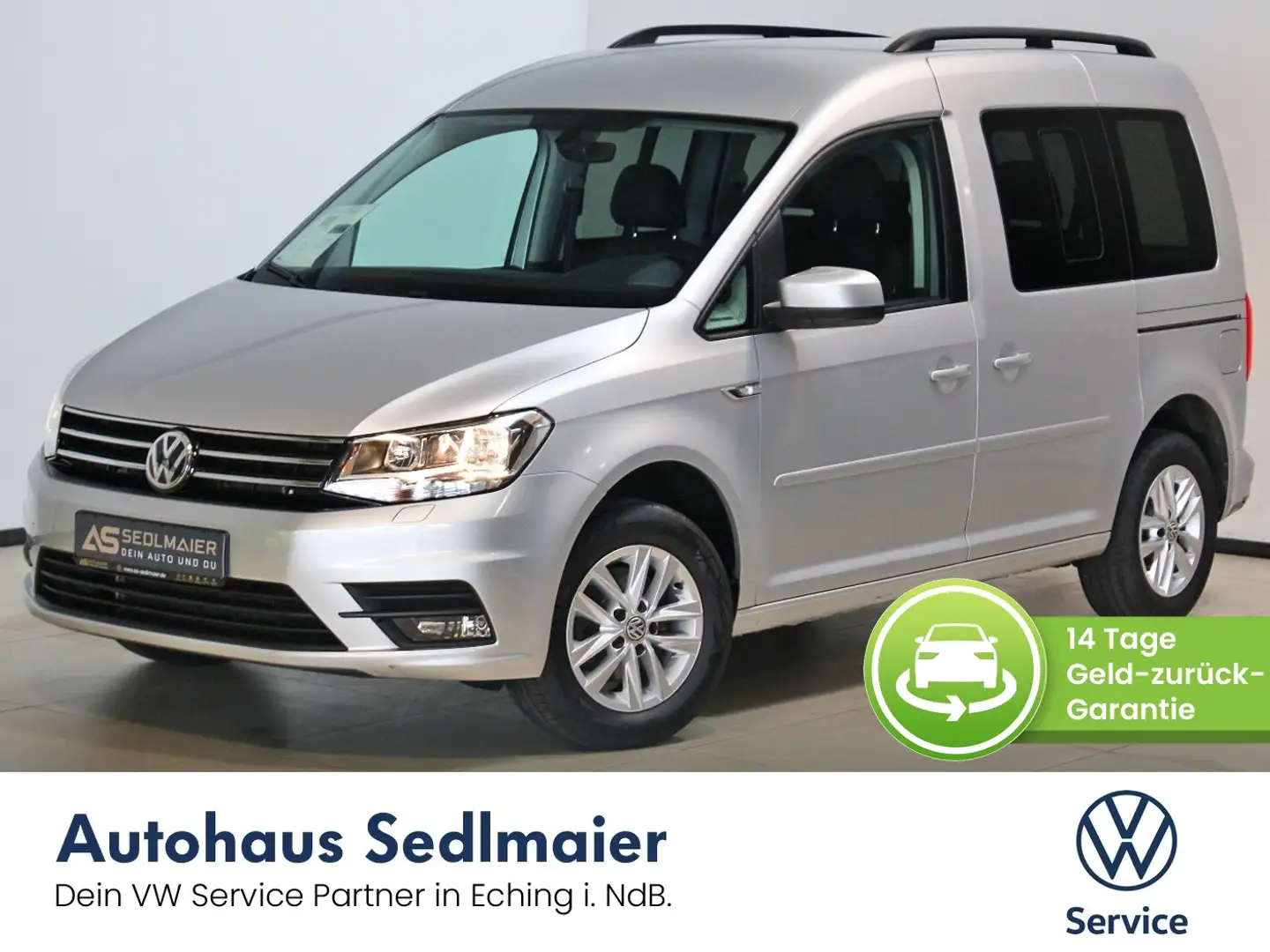 Volkswagen Caddy 2.0 TDI Comfortline Stand+SHZ|NAV|Temp|PDC Zilver - 1