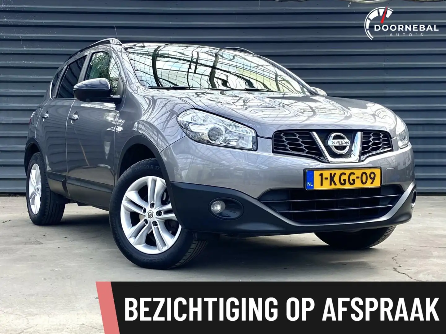 Nissan Qashqai 1.6 360 CAMERA / AUTOMAAT / PANODAK / TREKHAAK Gris - 1