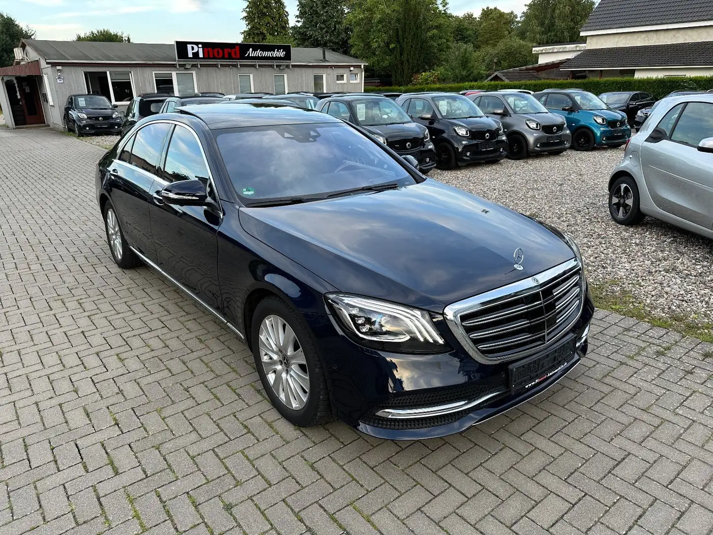 Mercedes-Benz S 560 4M-LED-PANO-SPUR-HEAD UP-BURMESTER-DTR+ Albastru - 1