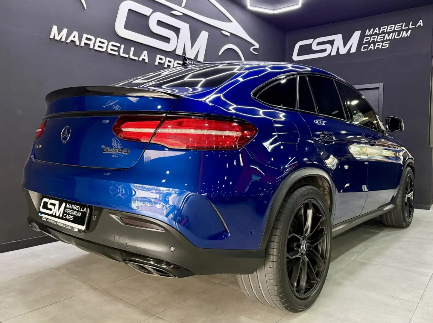 Mercedes-Benz GLE 43 AMG Coupé 4Matic Aut. Bleu - 2