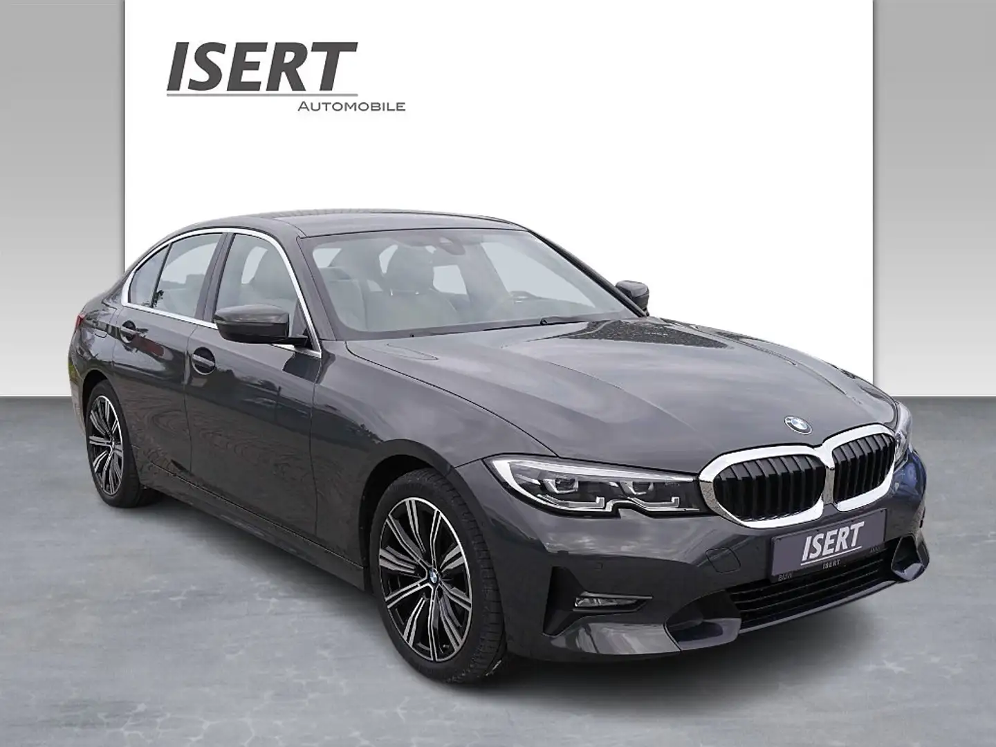 BMW 318 d Lim. Sport Line A. +AHK+HUD+LED+RFK Grigio - 1