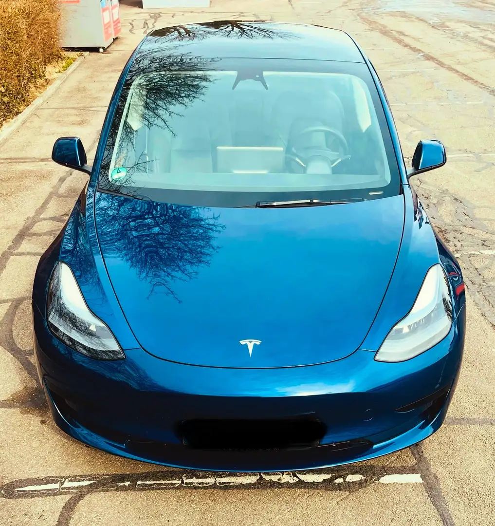 Tesla Model 3 RWD Hinterradantrieb Blau - 2