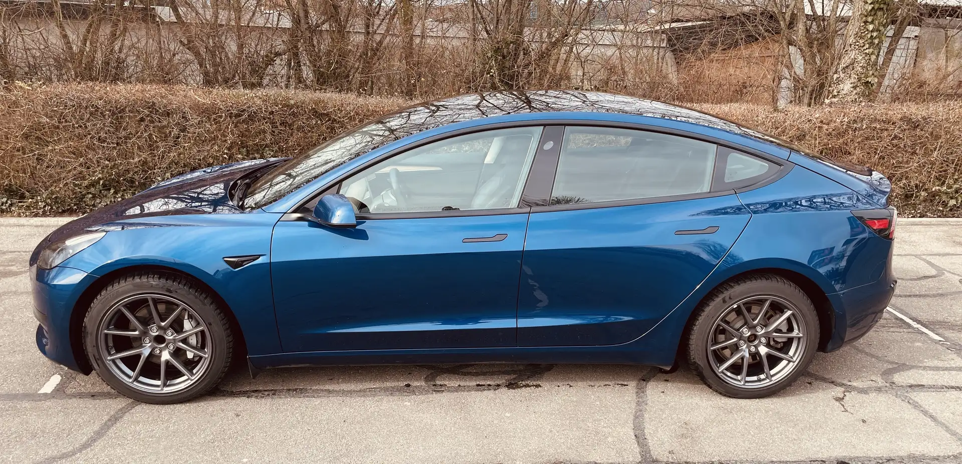 Tesla Model 3 RWD Hinterradantrieb Blau - 1
