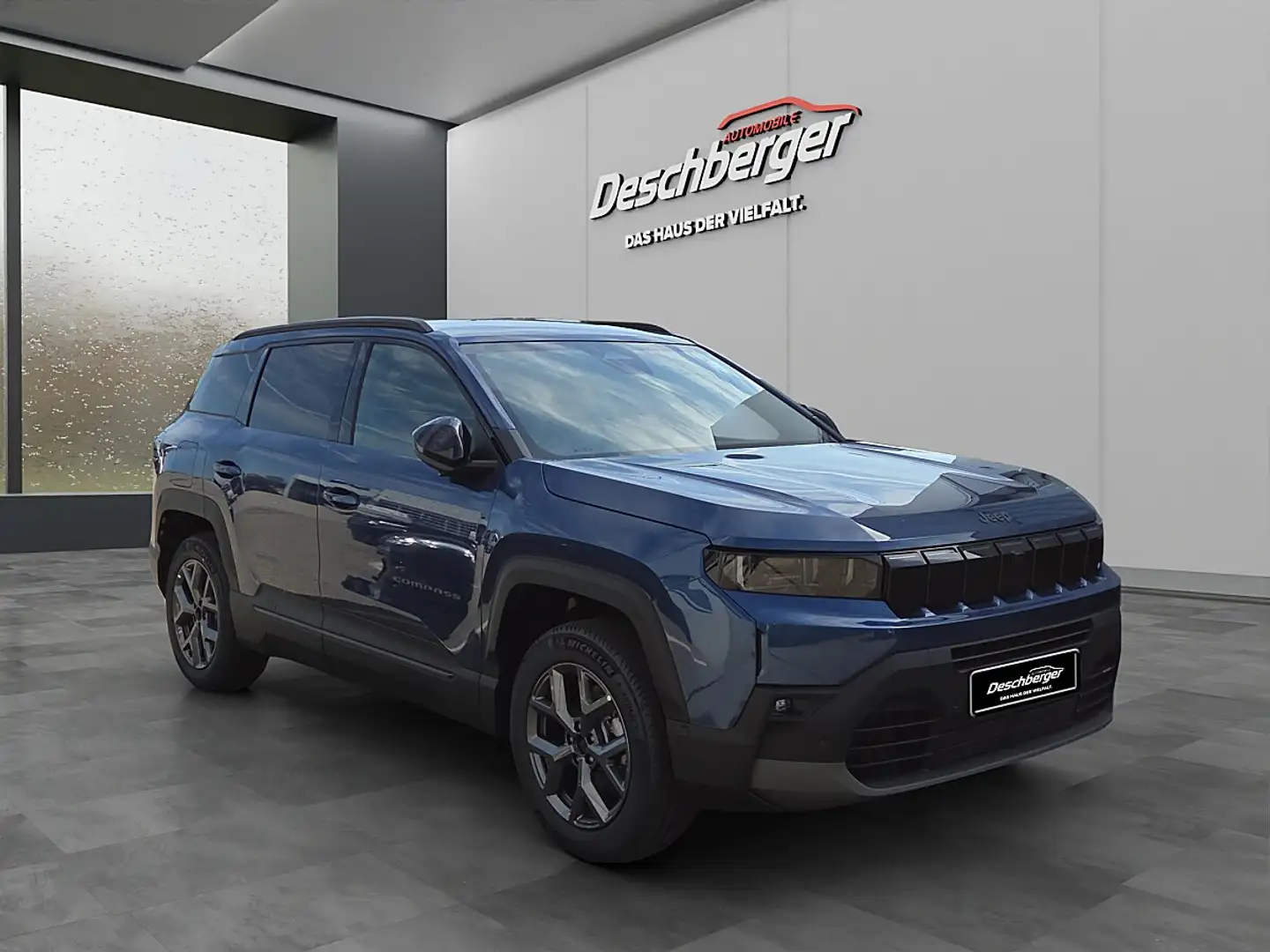 Jeep Compass 1.2 e-Hybrid First Edition e-DCT6 Blau - 2