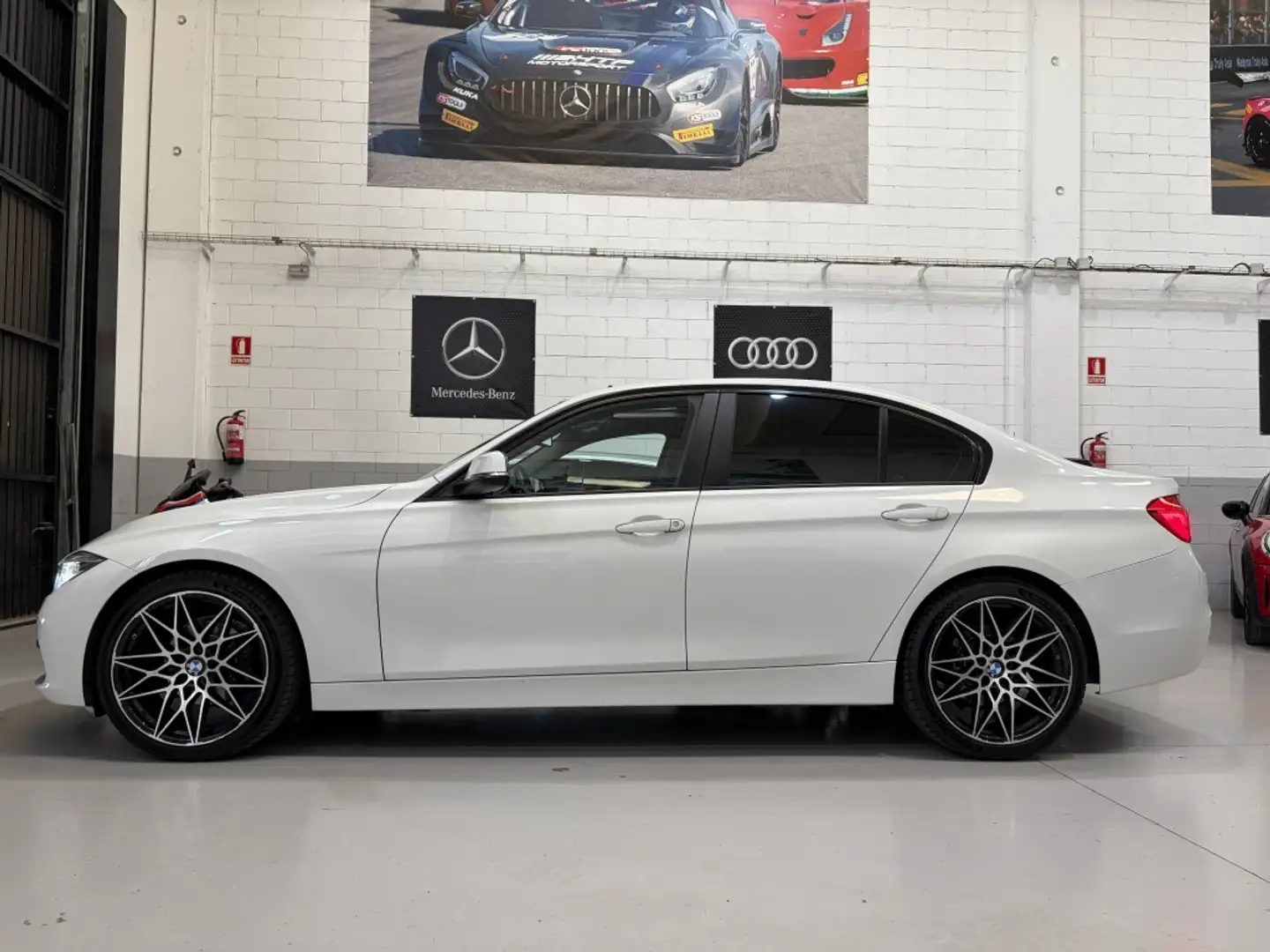 BMW 320 320dA EfficientDynamics Blanco - 1