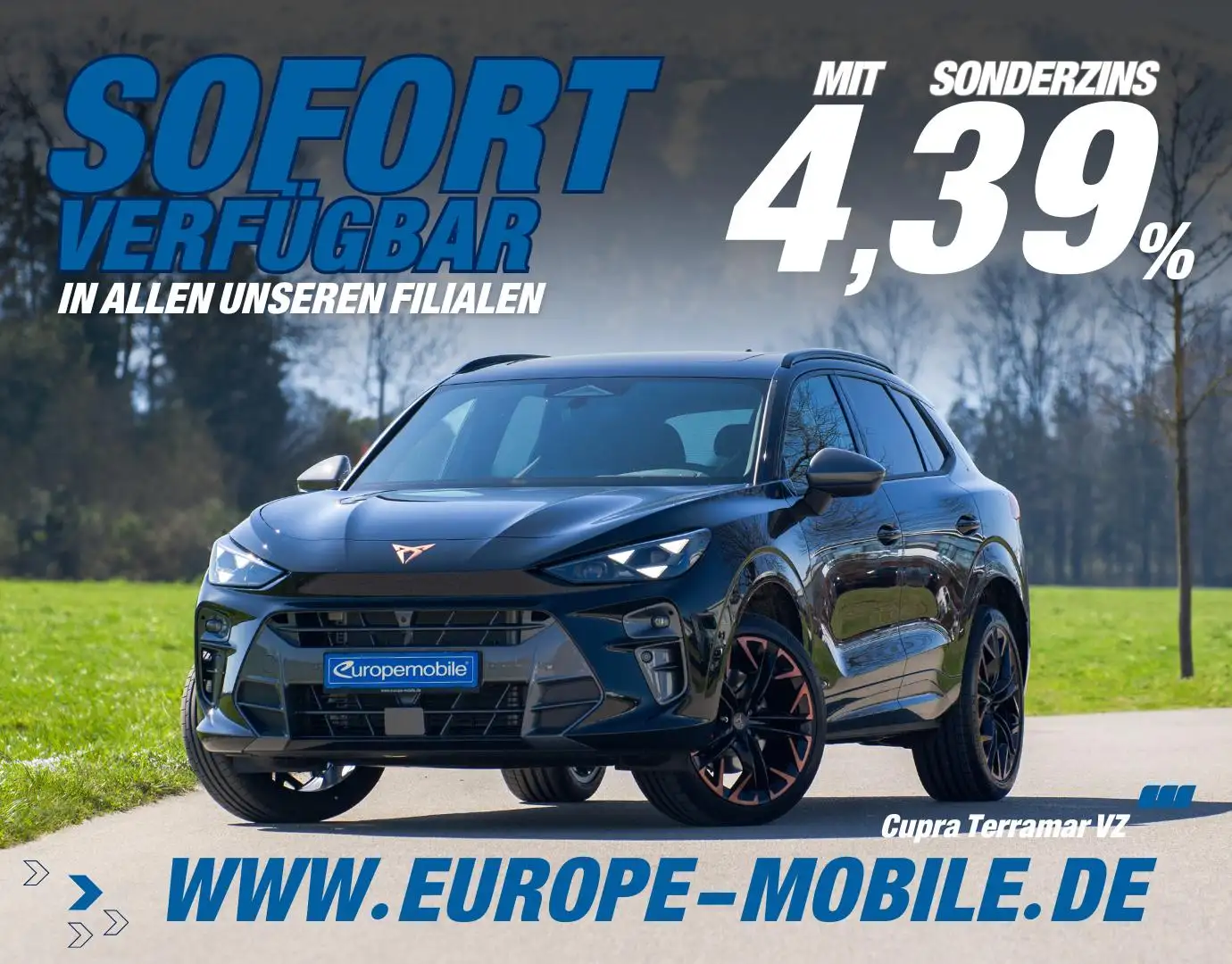 CUPRA Terramar 2026 VZ 265 2.0 TSI 195kW DSG 4Drive (Lager) NA... Schwarz - 1