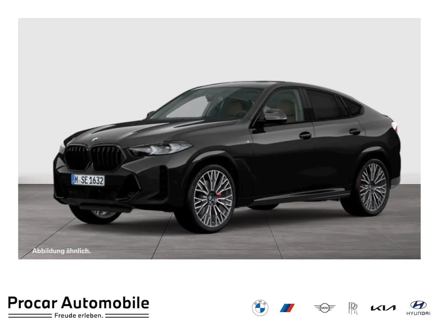 BMW X6 xDrive30d M Sport PANO RFK NAVI LED Massage Schwarz - 1