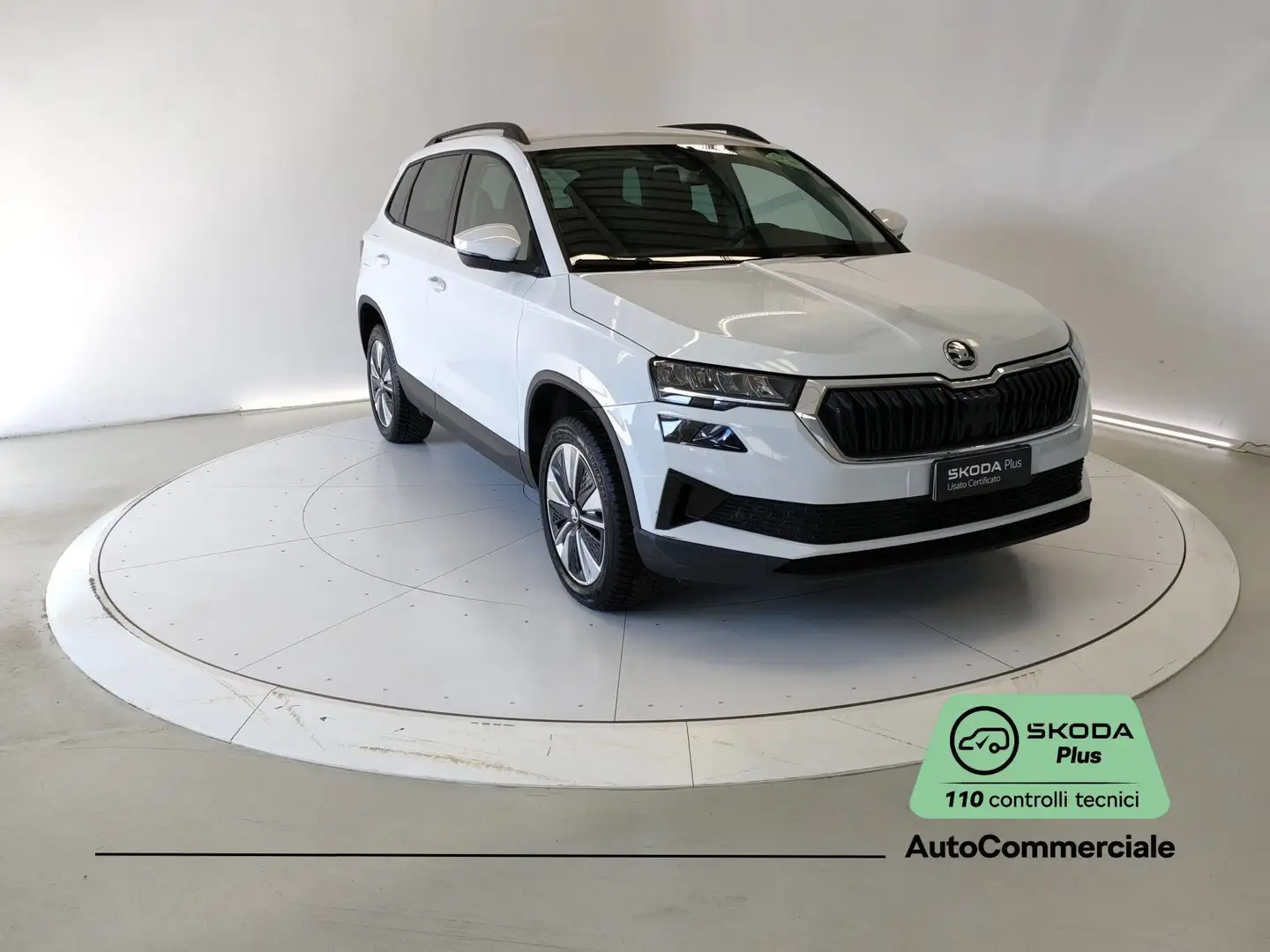 Skoda Karoq 2.0 TDI EVO SCR 115 CV Executive Blanc - 1