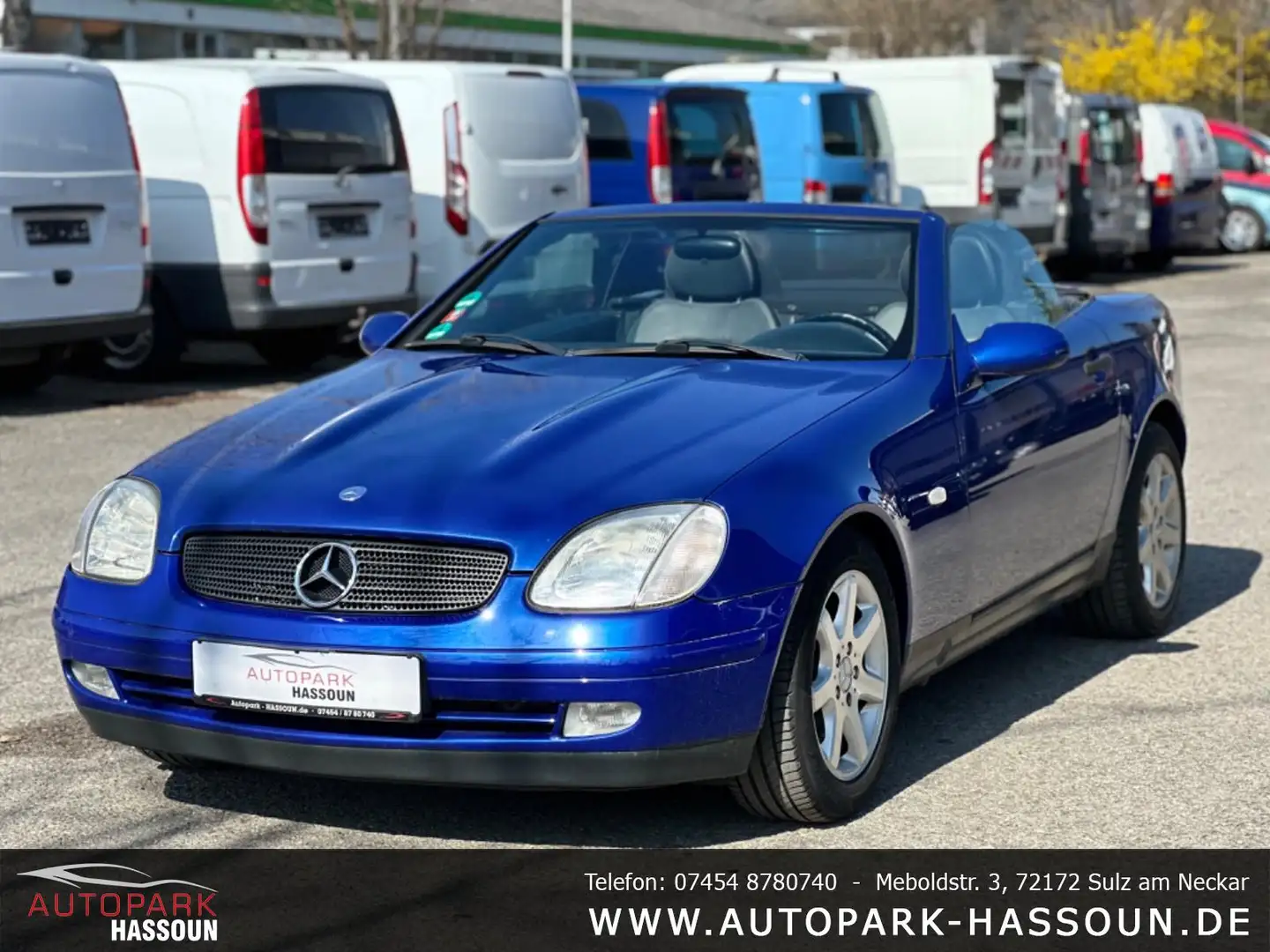 Mercedes-Benz SLK 200 SLK 200 TÜV 06/26 Garantie SHZ Klima Blau - 2