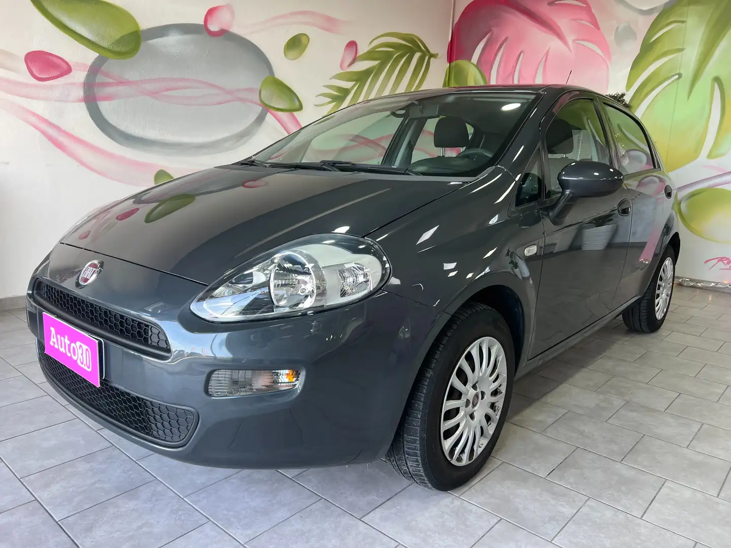 Fiat Punto Punto III 2012 5p 1.2 Lounge E6 Gris - 1