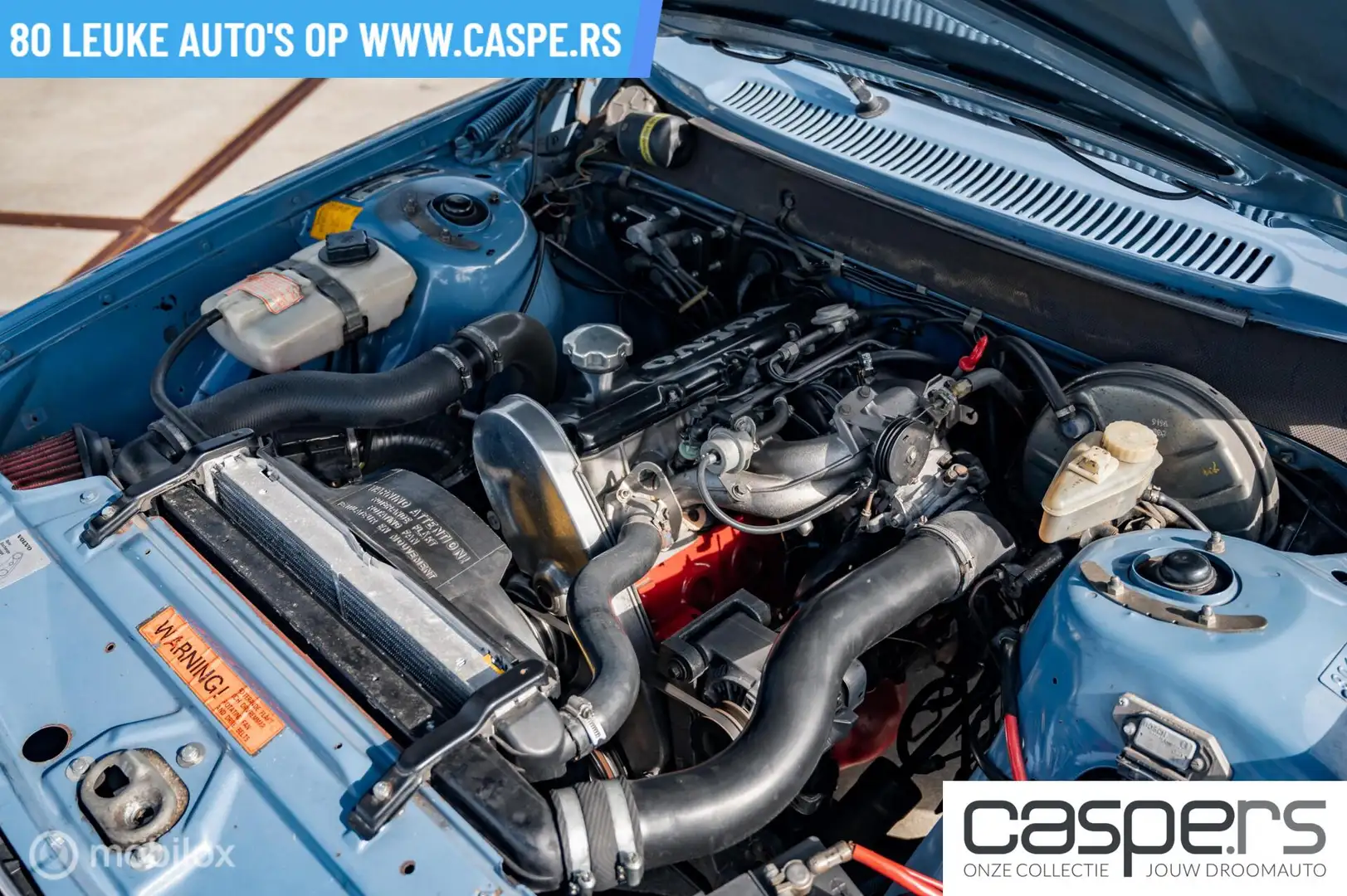 Volvo 244 restomod 2.3 Turbo | Scotia Blue | M90 bak Blau - 2