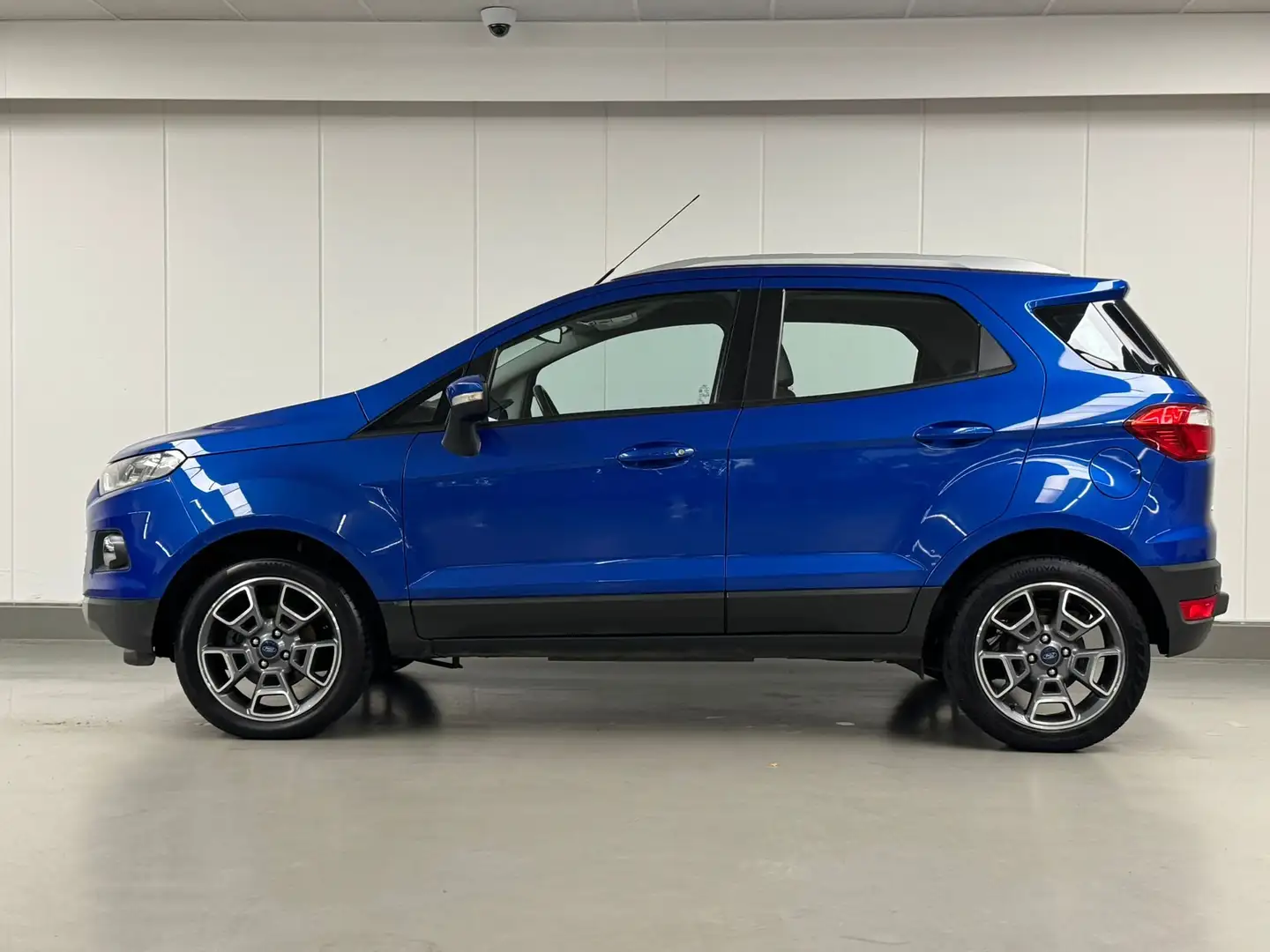 Ford EcoSport 1.5 TDCI 95 CV 4X2 TITANIUM S GPS CUIR CLIM REG JA Bleu - 2