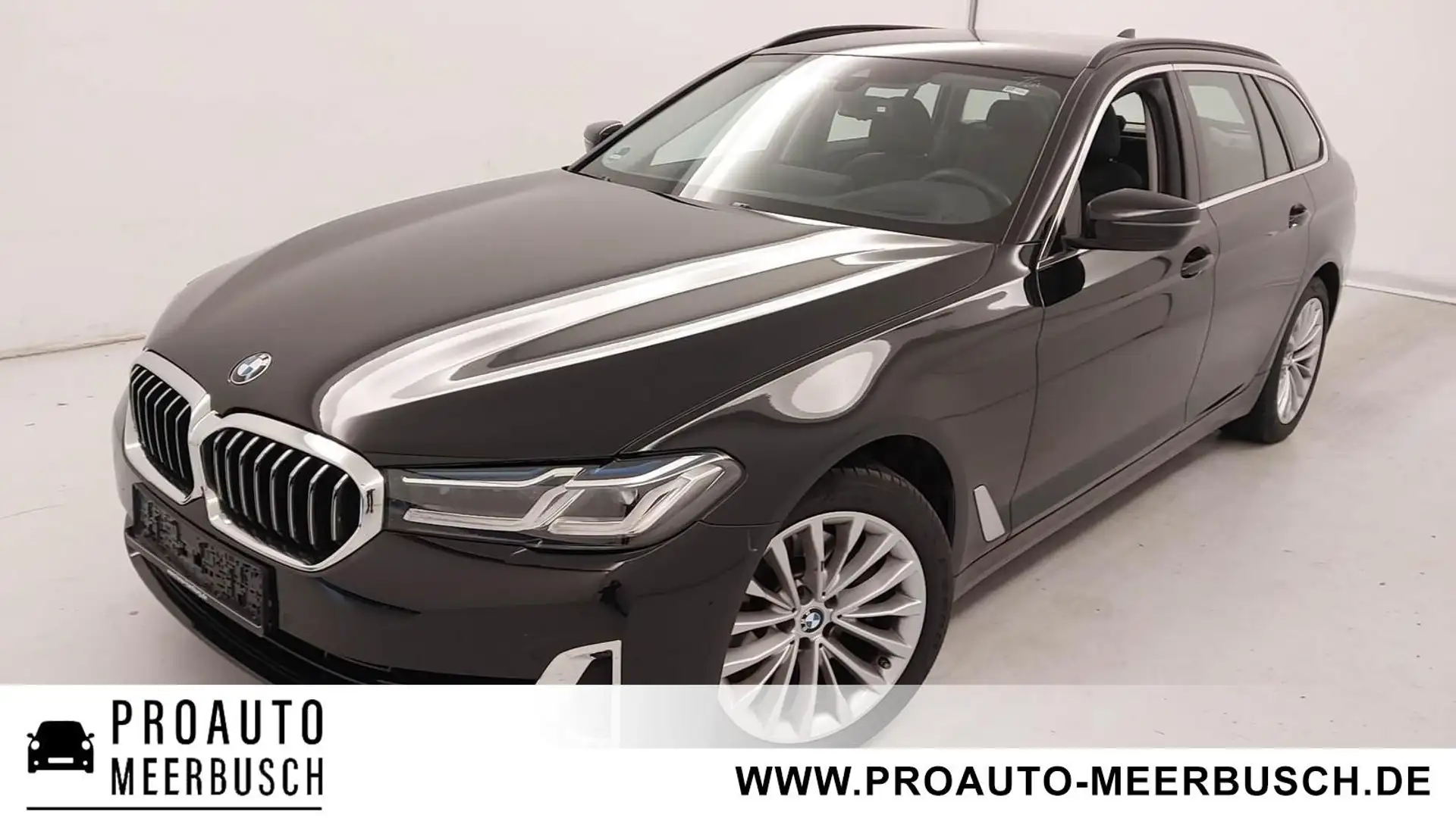 BMW 520 d Luxury Line AHK/HIFI/LASER/HUD/KMFRTZGNG/DAB Schwarz - 1