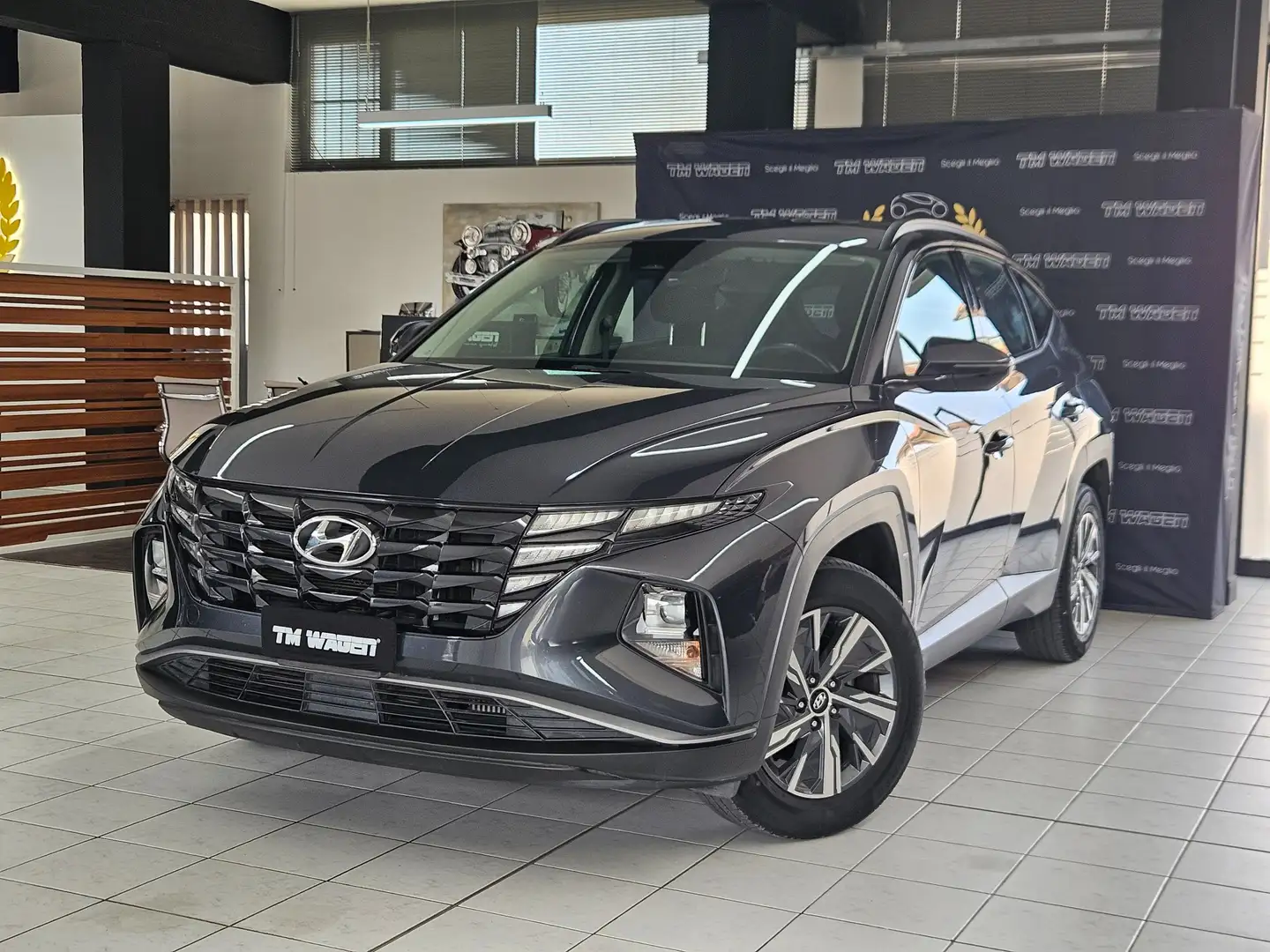 Hyundai TUCSON 1.6 crdi Xtech 2wd - TAGLIANDI HYUNDAI Grigio - 1