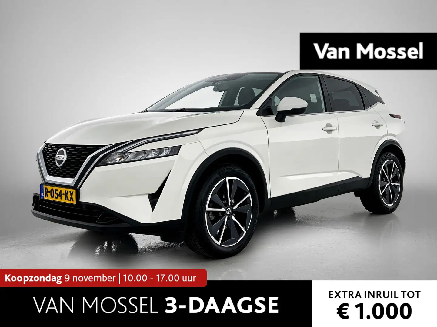 Nissan Qashqai 1.3 MHEV N-Style 140PK | Trekhaak 1.400KG | Naviga Blanc - 1