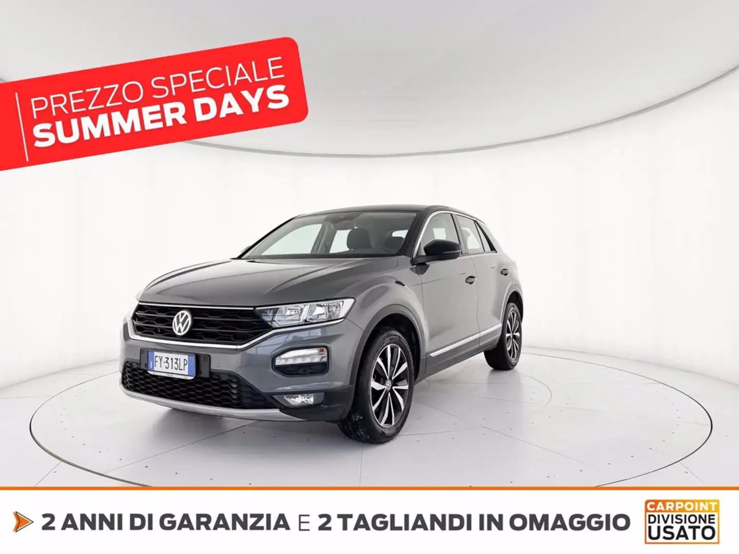 Volkswagen T-Roc 2.0 tdi style 150cv dsg Grigio - 1