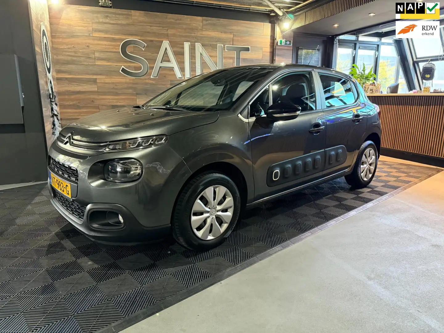 Citroen C3 1.2 PureTech Feel | Air | Grau - 1