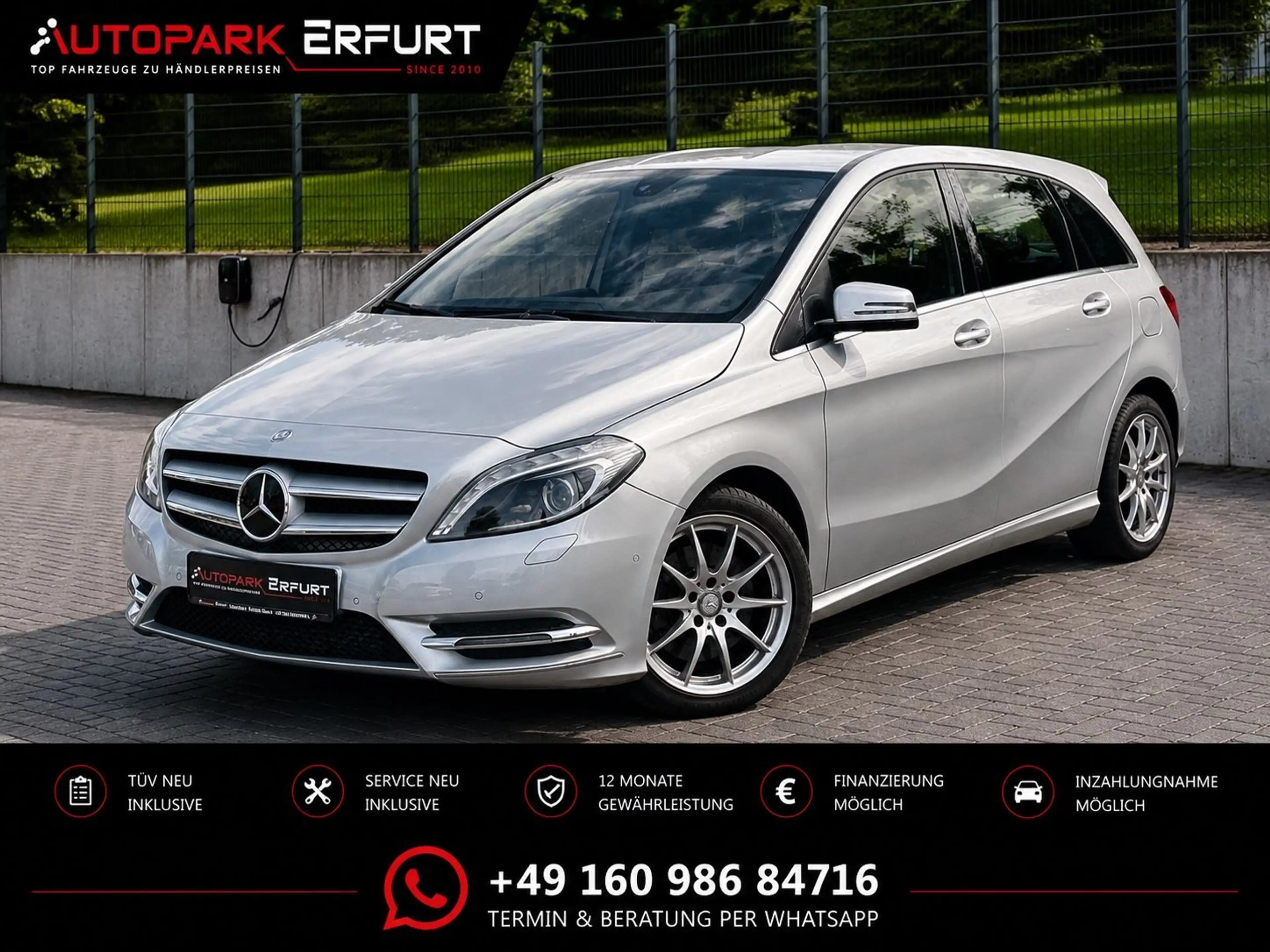 Mercedes-Benz B 250 Automatik*Klima*Leder*Xenon*Temp*Navi*StzH
