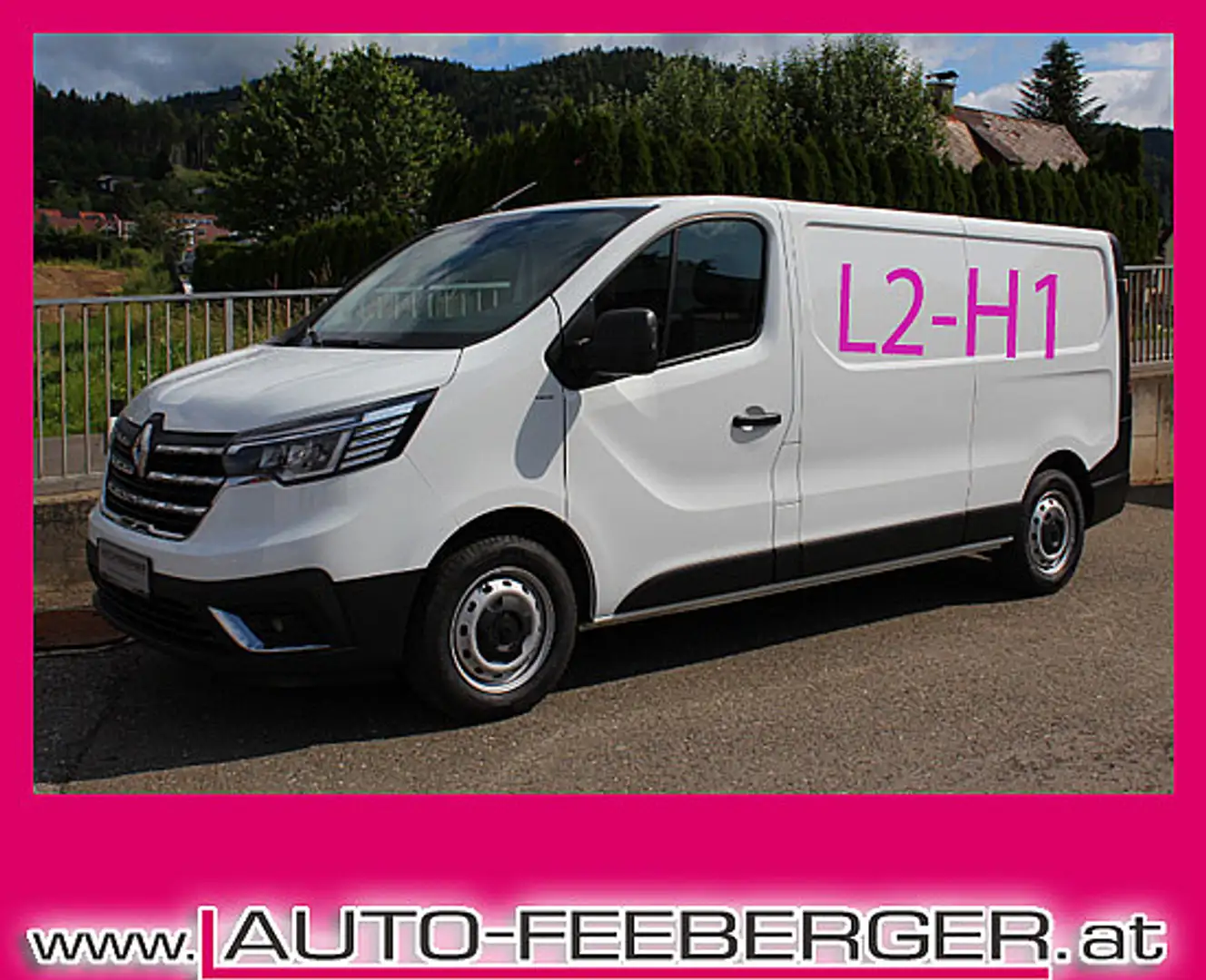 Renault Trafic L2H1 3,0t dCi 130 Klima Temp Weiß - 1