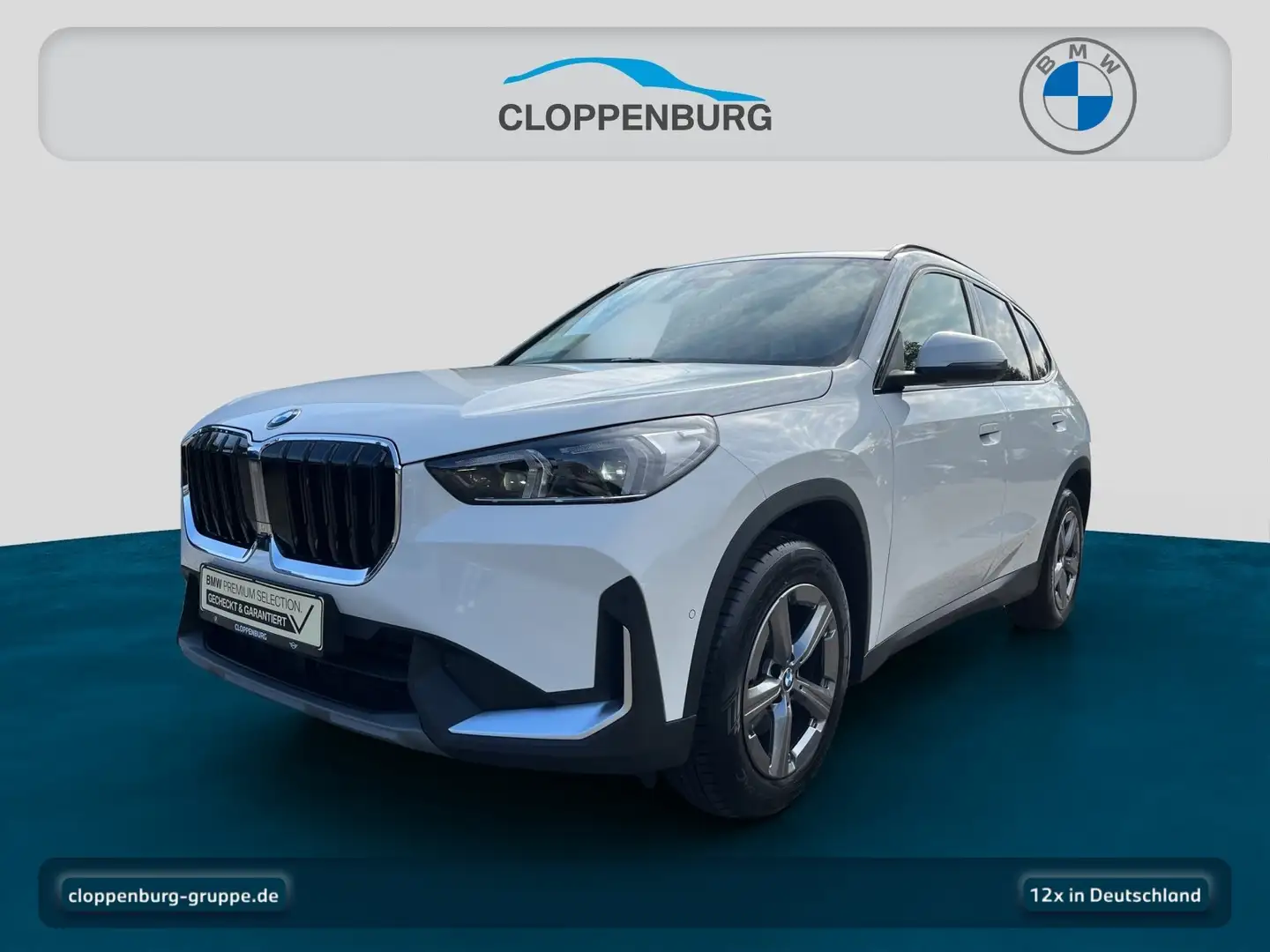 BMW X1 xDrive20d Head-Up+Navi+ACC+SHZ UPE: 56.260€ Weiß - 1
