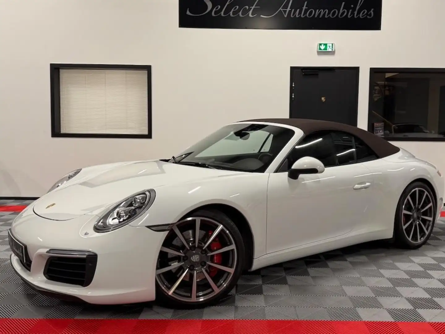 Porsche 911 911 Carrera S Cabriolet 3.0i 420 PDK Blanc - 1