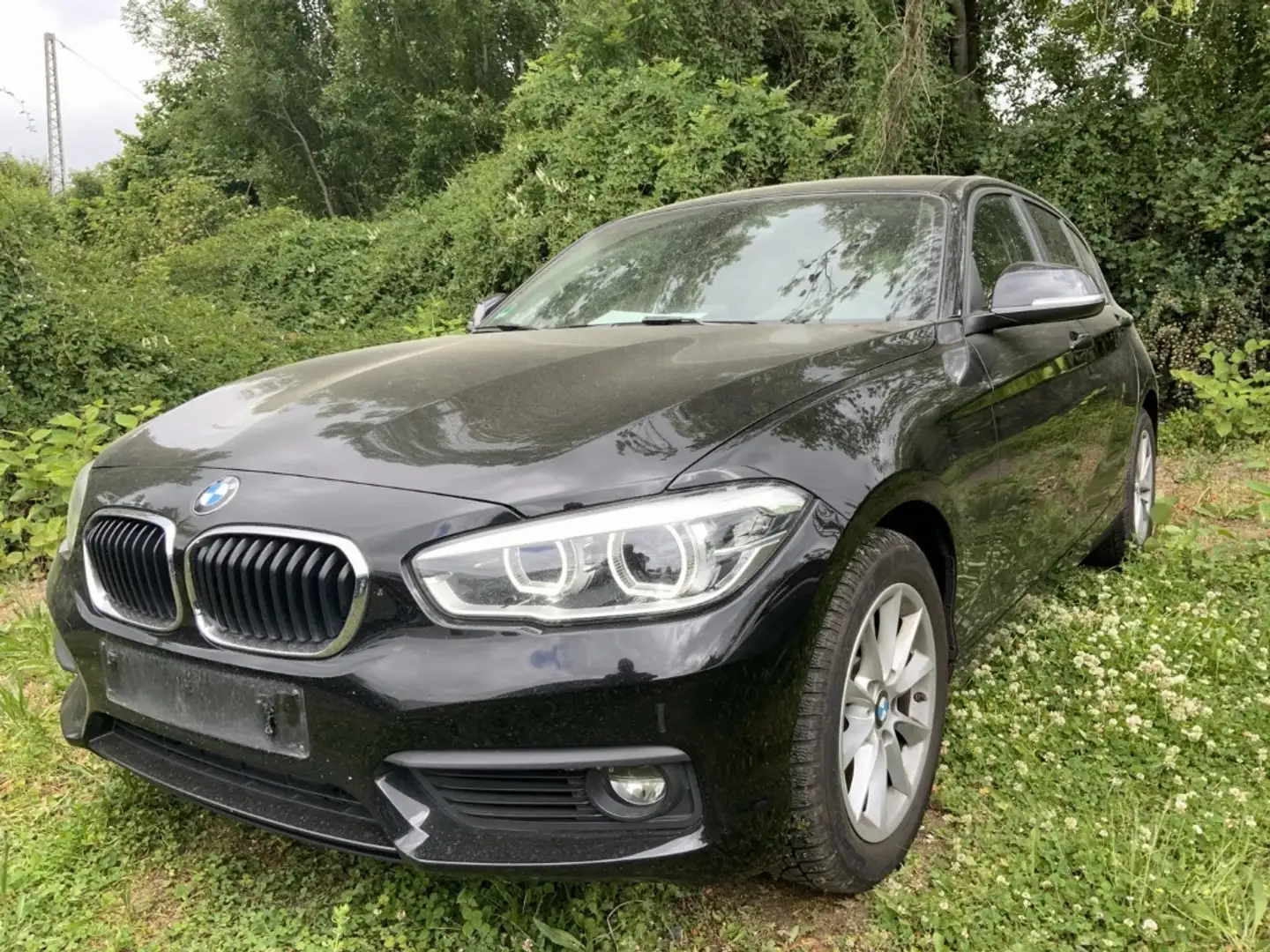 BMW 118 d ADVANT+NAVI+LED+PDC+SHZ+MFL+CD+USB+BT+ALU+ Nero - 1