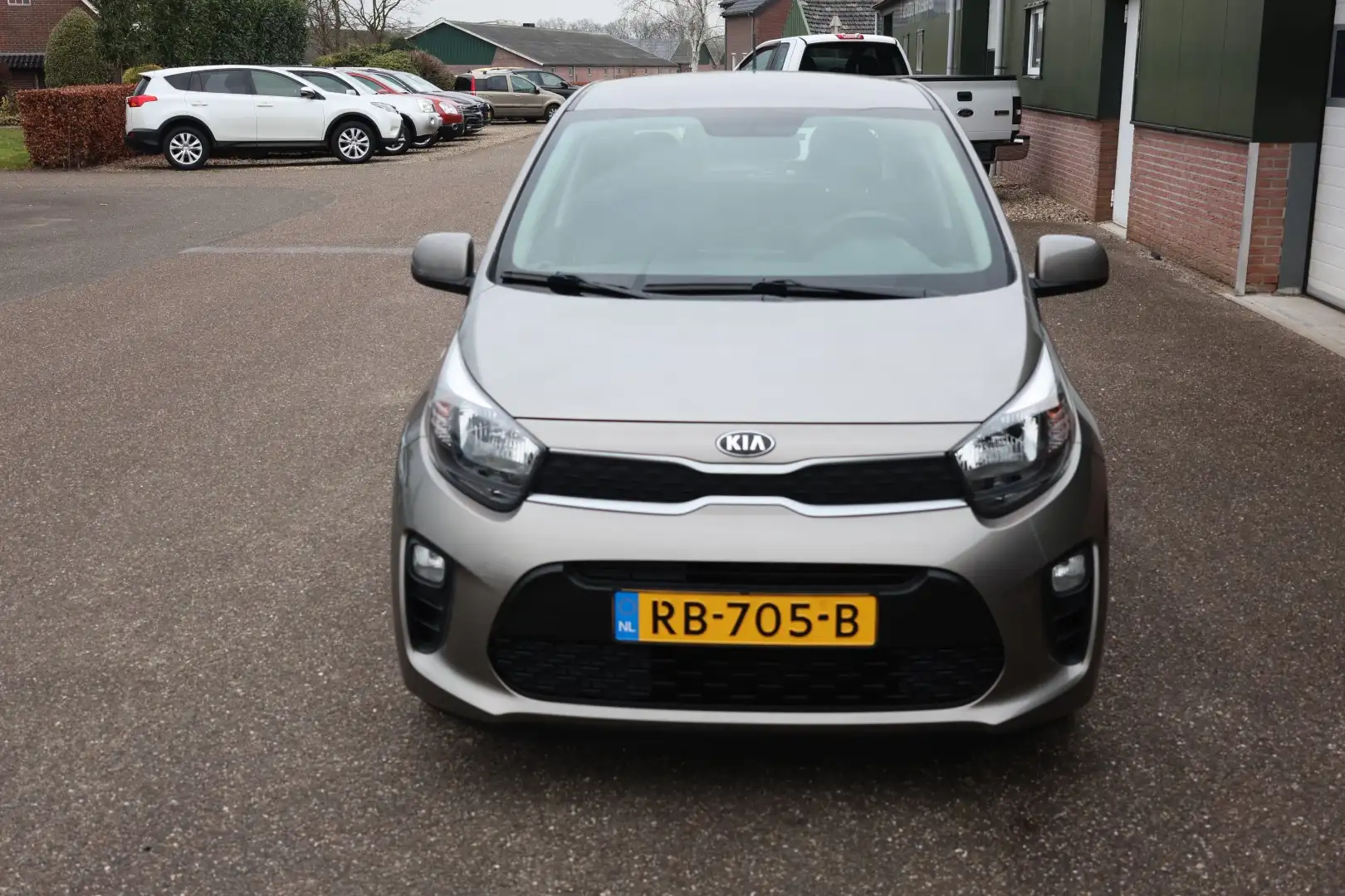 Kia Picanto 1.0 CVVT EconomyPlusLine, Airco, In hoogte verstel Grau - 2