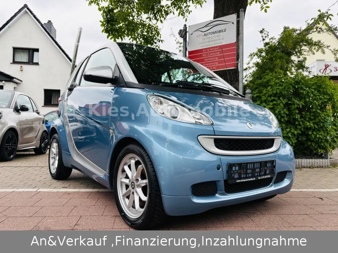 smart forTwo Passion AUTOM/KLIMA/PANO/ALU/TÜV NEU/ Silber - 1