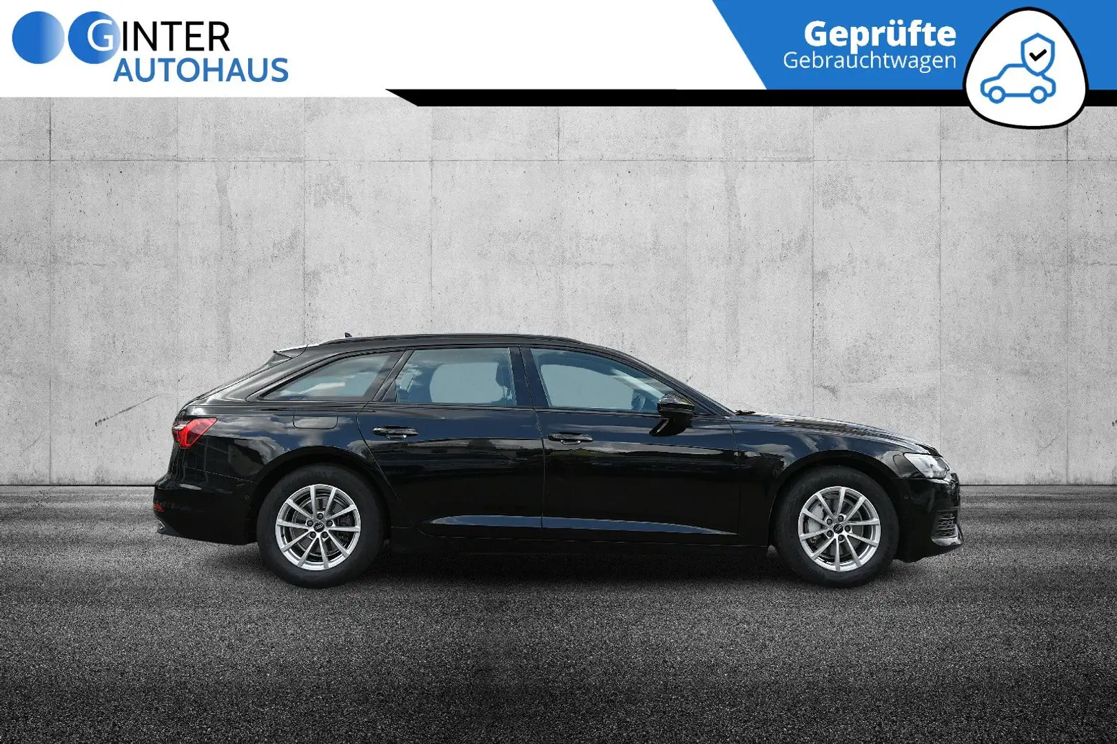 Audi A6 Avant 35 TDI Business-Paket*aus 1.Hand* Zwart - 2