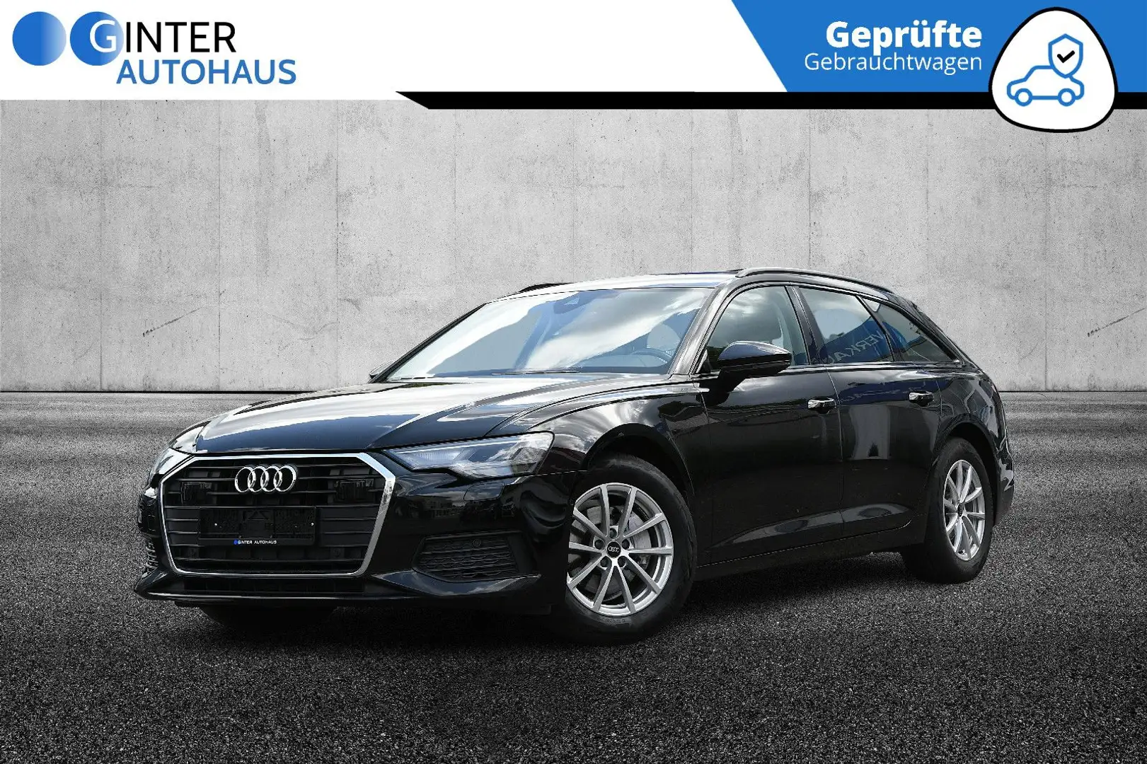 Audi A6 Avant 35 TDI Business-Paket*aus 1.Hand* Zwart - 1