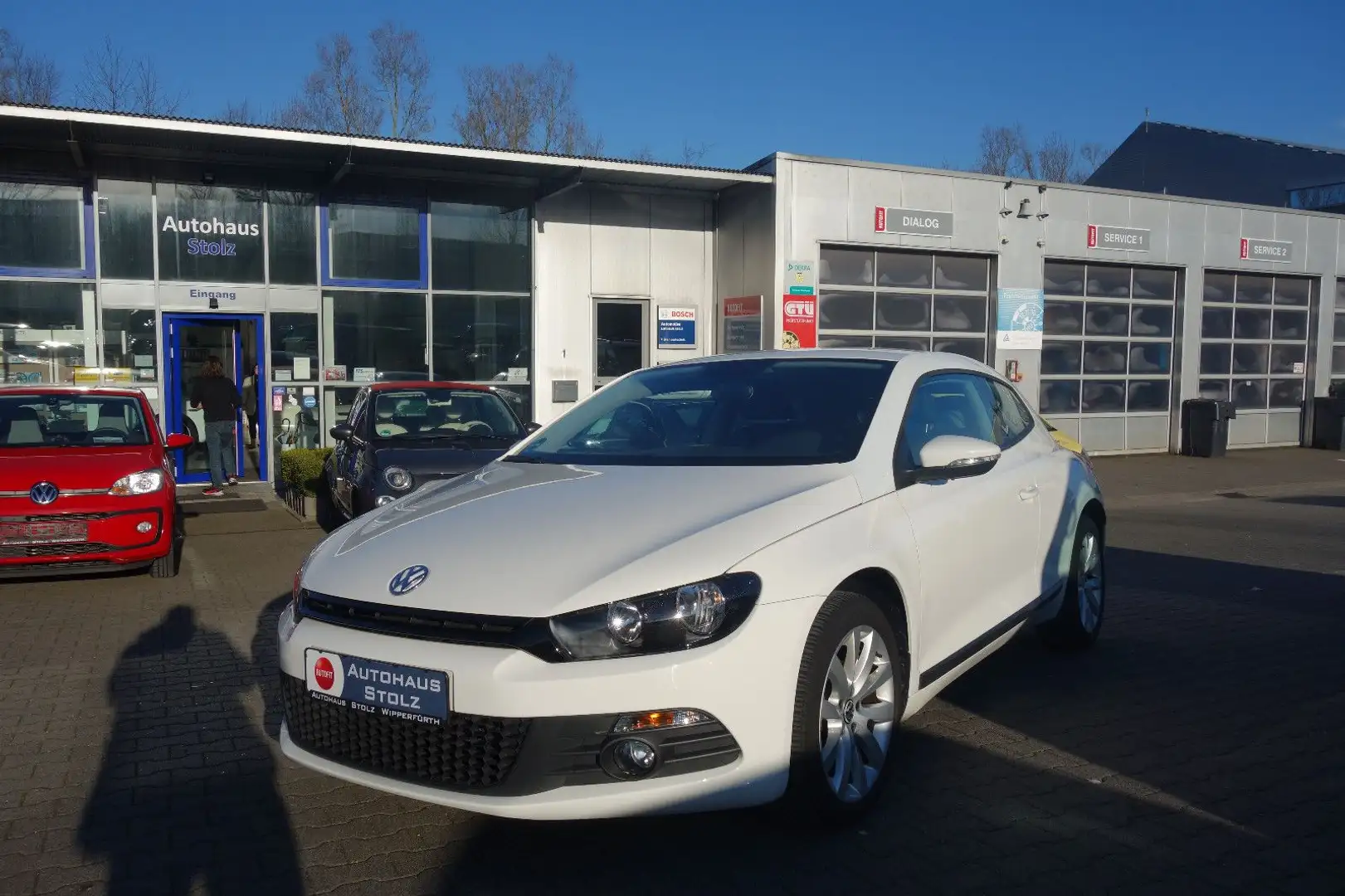 Volkswagen Scirocco 1.4 TSI 90 kW Blanc - 1