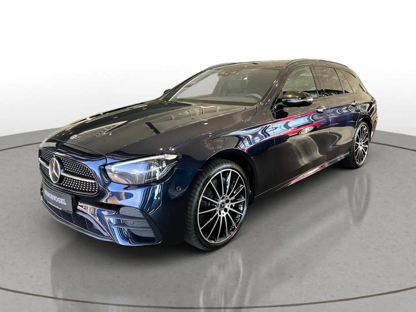 Mercedes-Benz E 400 d 4M AMG-Line+Night+ABC+Pano+AHK+DISTRONIC Bleu - 2