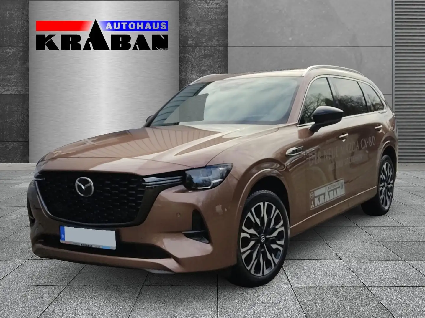 Mazda CX-80 254PS Homura AWD 8AT, Bose, GSD, 7-Sitze Bronze - 2