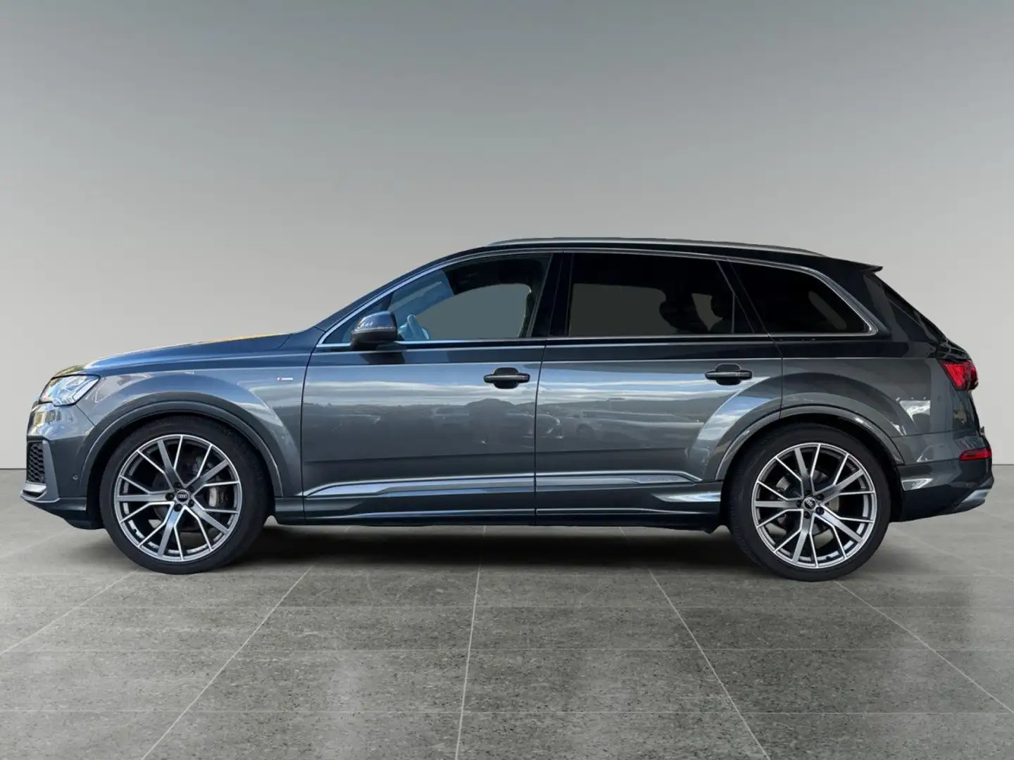 Audi Q7 50 TDI q. 2x S line AHK Matrix Pano B+O Navi Grau - 2