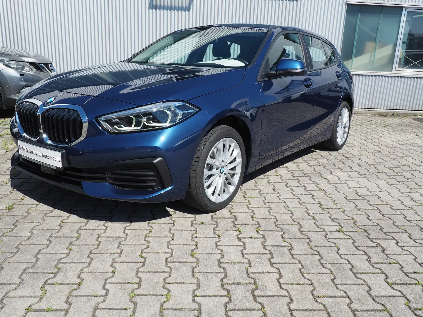 BMW 118 i Advantage*AHK*HUD*Sitzmemory*adaptivLED*Lenkhzg* Blau - 2