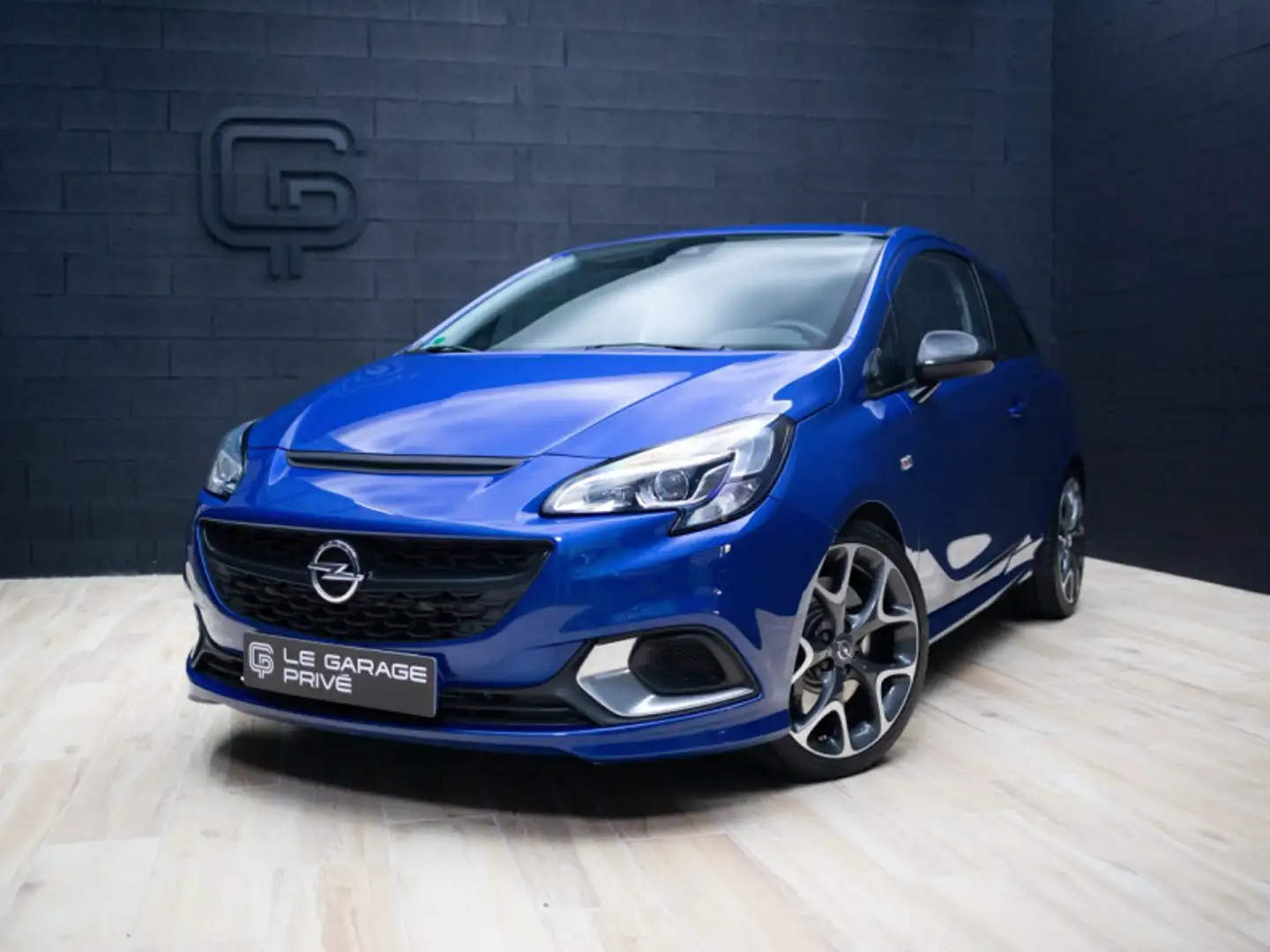 Opel Corsa 1.6 TURBO 207CH OPC 3P PACK PERFORMANCE OPC BREMBO / RECARO Blau - 1