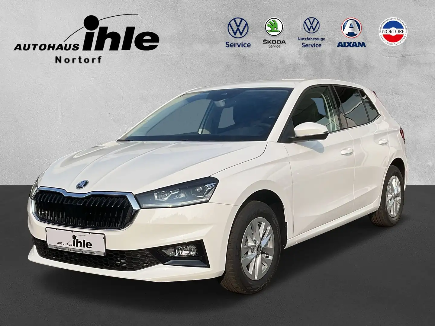 Skoda Fabia Selection 1.0 TSI LED Sitzhzg GRA PDC Klim Weiß - 1
