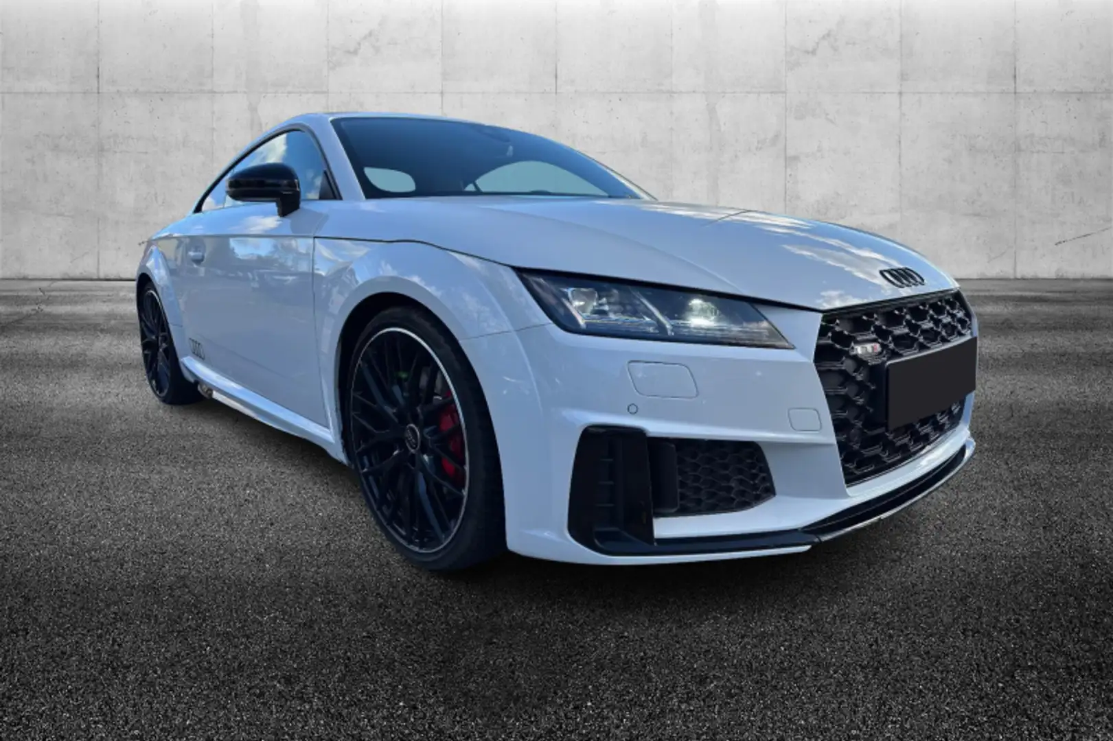 Audi TTS Coupé TFSI quattro S tronic Blanc - 2