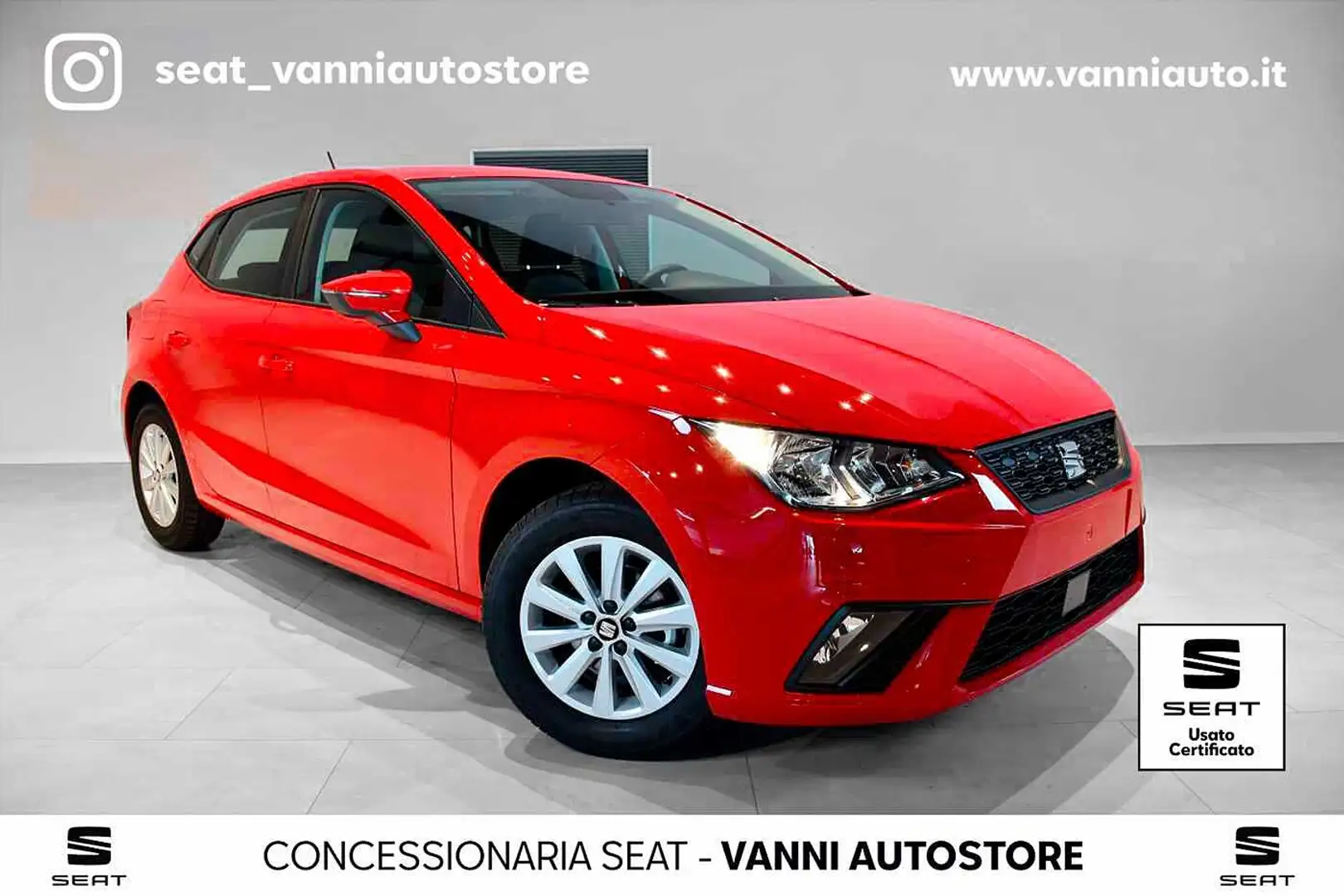 SEAT Ibiza 1.0 TGI 5 porte Business Rosso - 1