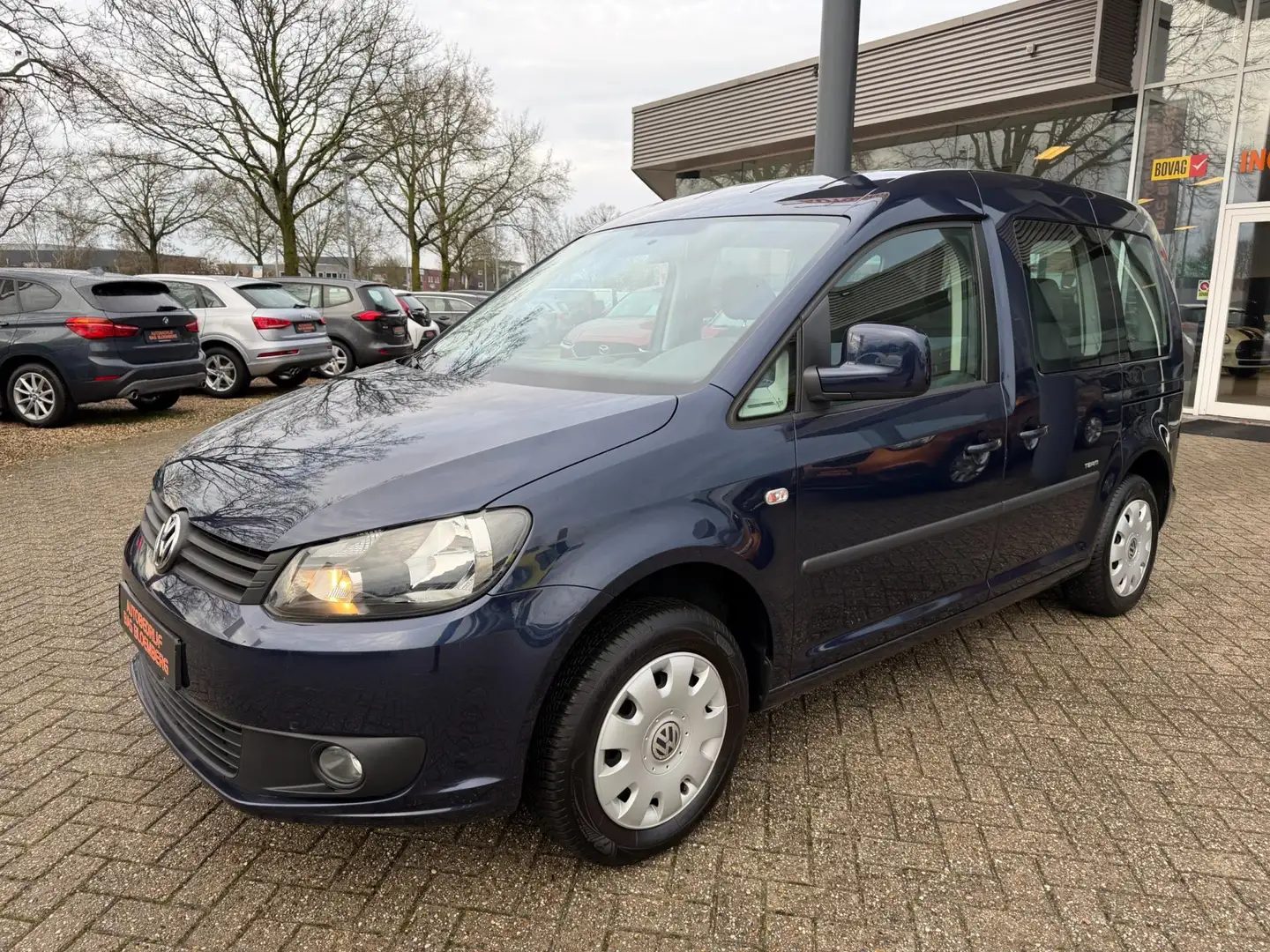 Volkswagen Caddy 1.2 TSI Trendline, Airco, Stoelverwarming, etc. Blau - 1