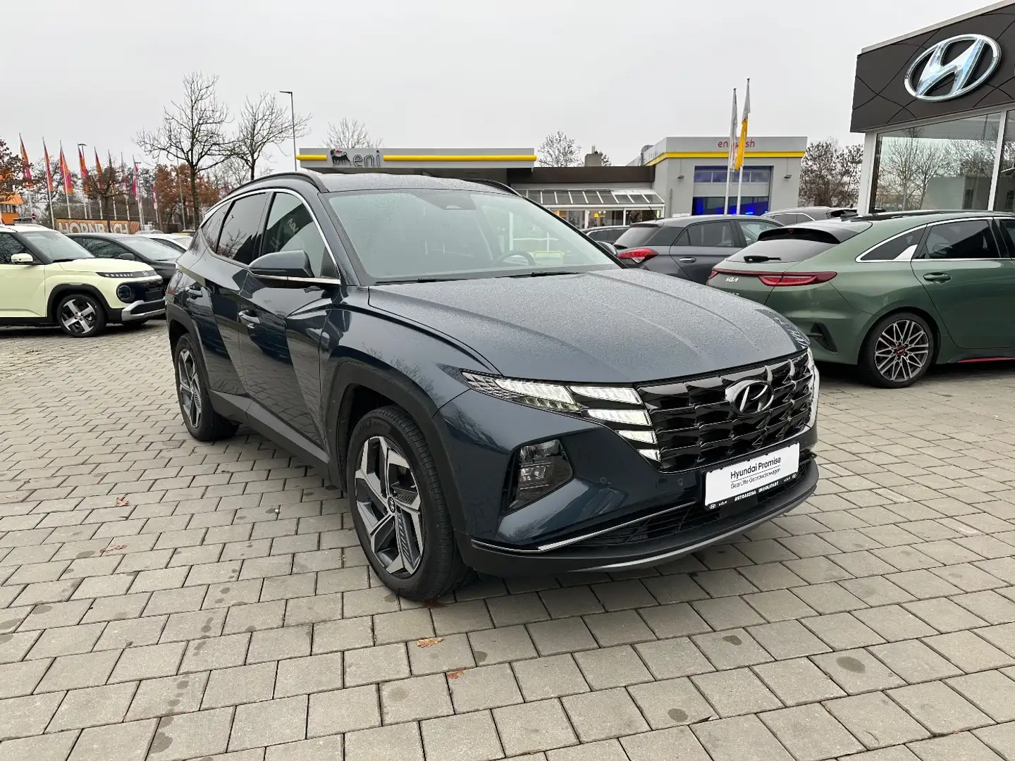 Hyundai TUCSON 1.6 T-GDI Trend 2xKlima ACC AUT DynLicht Blu/Azzurro - 2