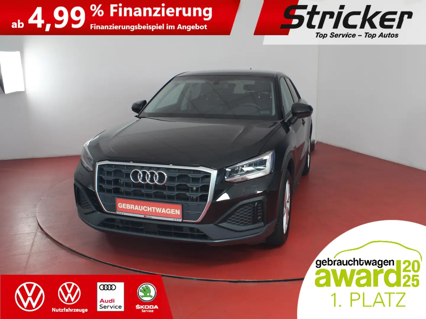 Audi Q2 35TFSI S-Tronic 261,-ohne Anzahlung Kamera Sitzhe Schwarz - 1