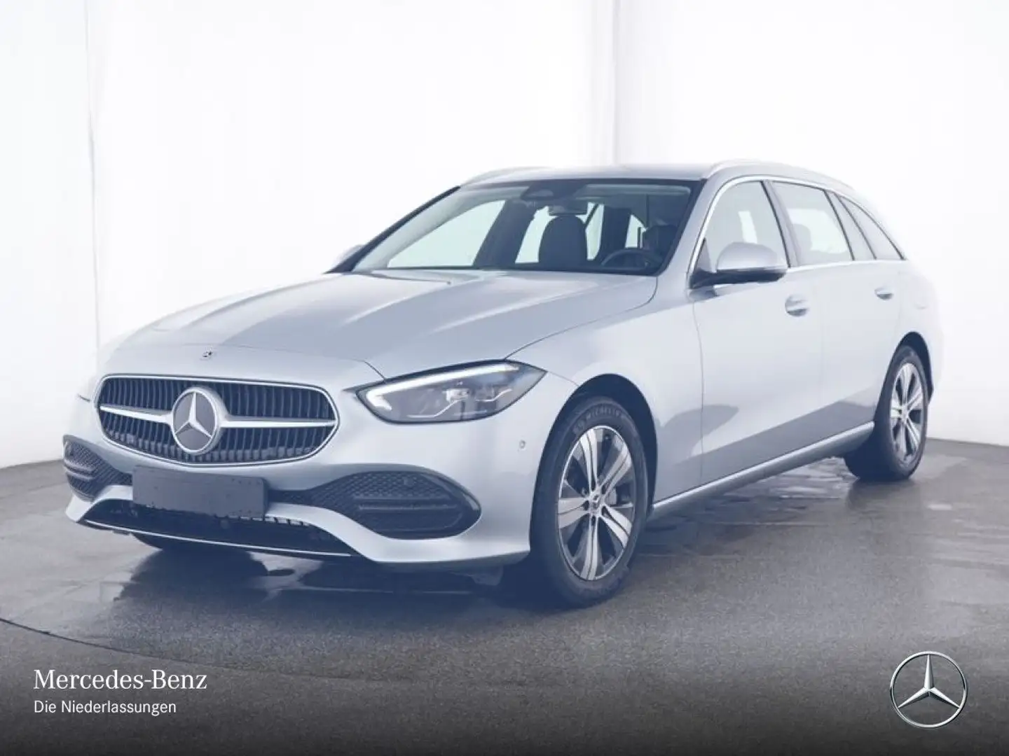 Mercedes-Benz C 300 e T AVANTG+LED+KAMERA+TOTW+KEYLESS+9G Silber - 2