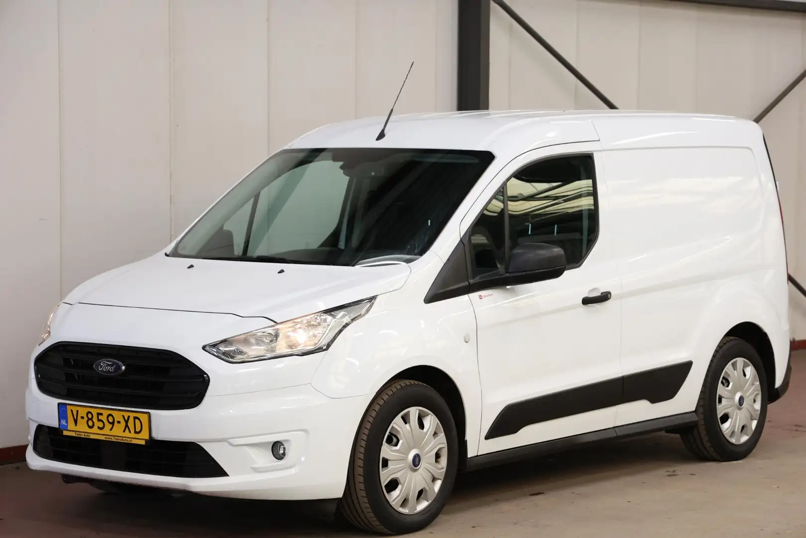 Ford Transit Connect 1.5 EcoBlue MET INRICHTING EN TREKHAAK Wit - 1